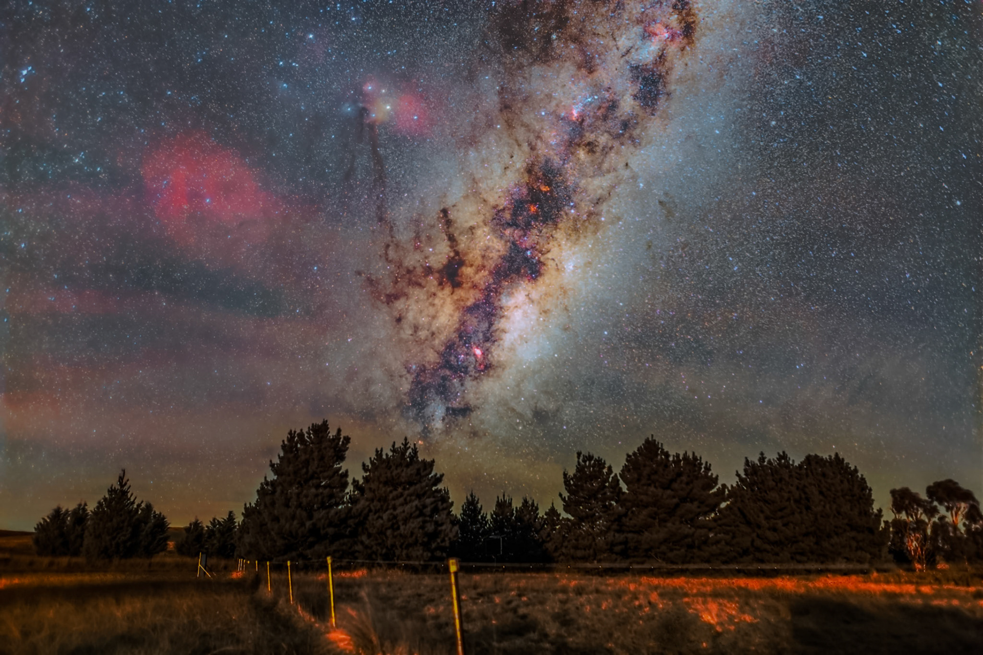 Milky Way over Tarago