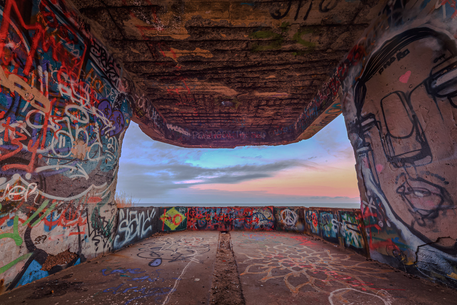 Abandoned shelter in Maroubra