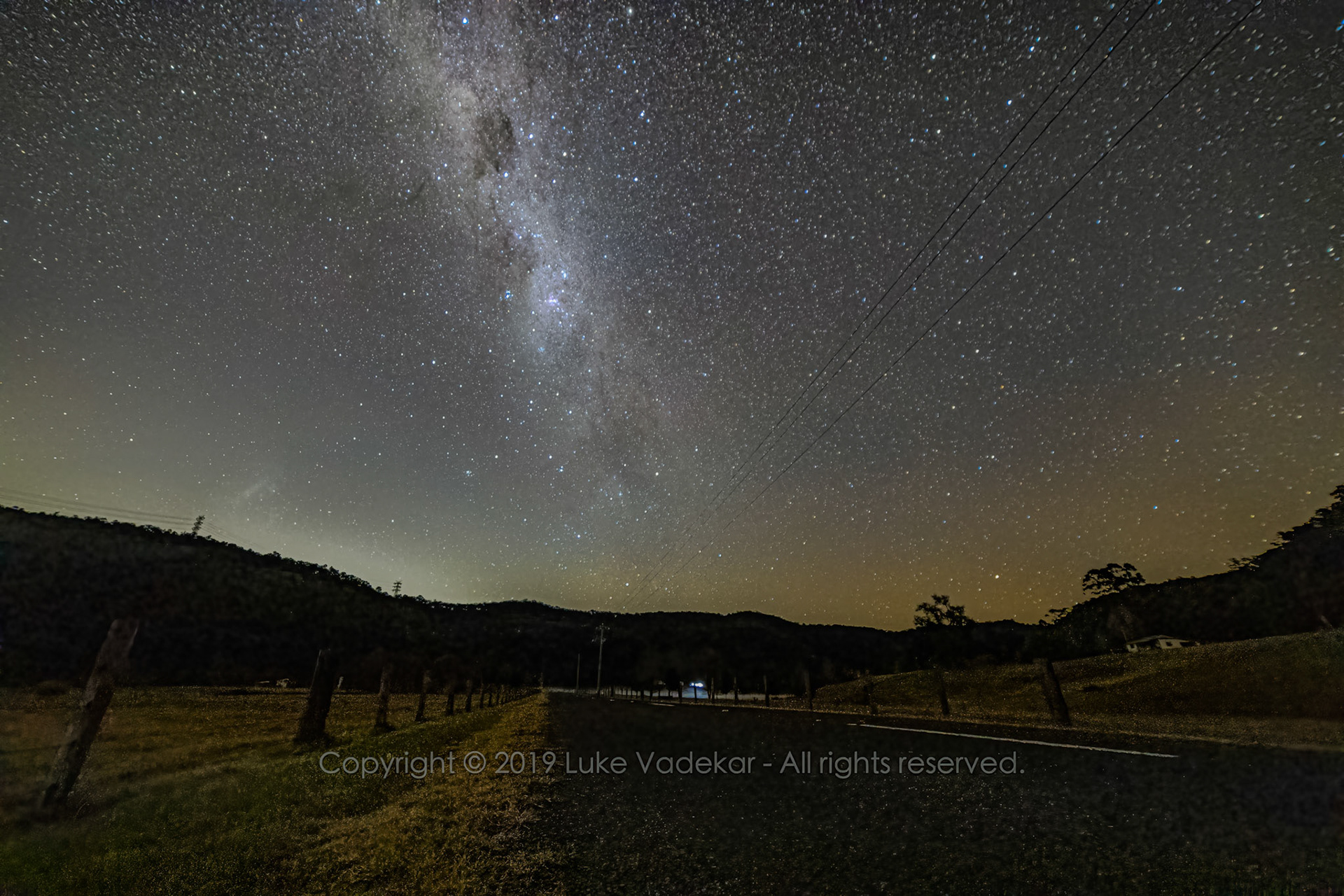 Milky Way over St Albans