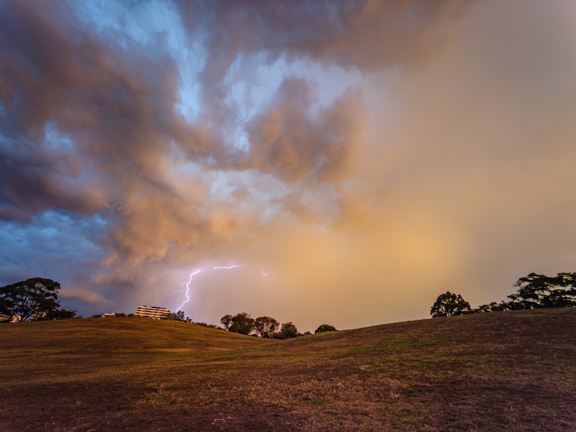 Lightning from Mutch Park