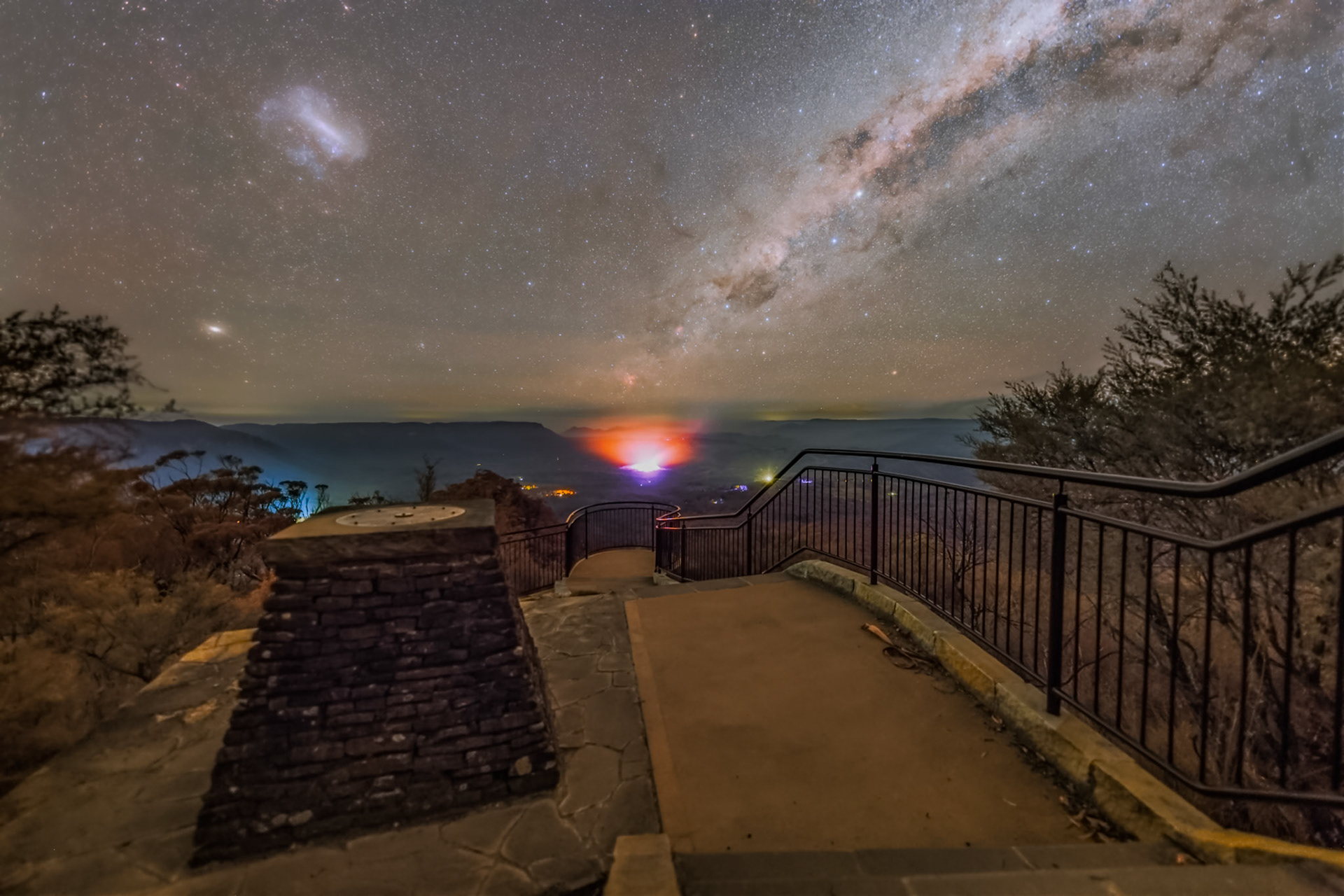 Southern sky from Hargraves Lookout
