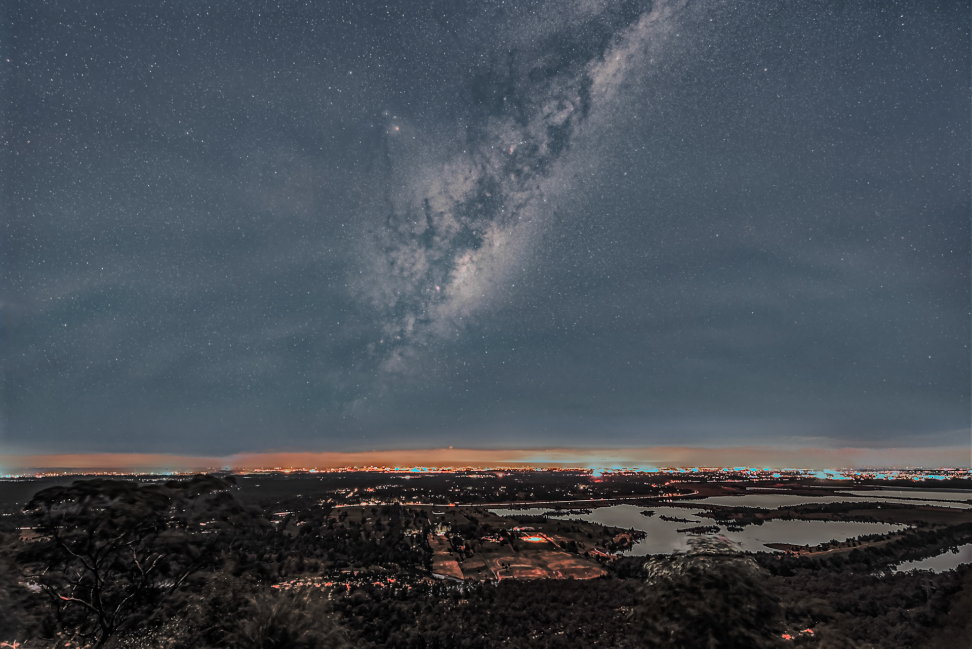 Milky Way from Hawkesbury Lookout