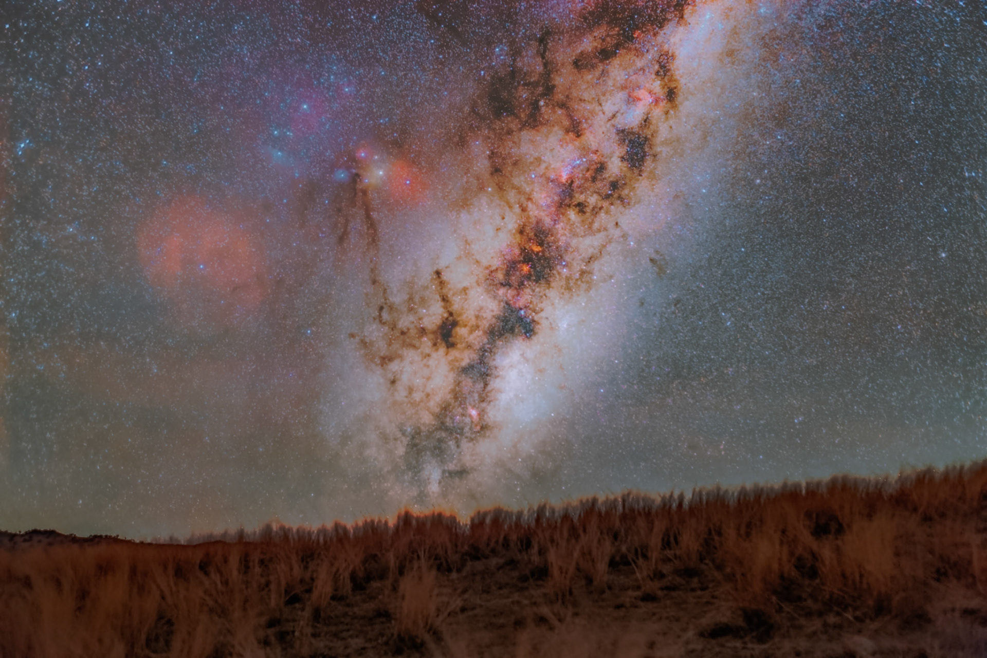 Milky Way rising over Jugiong