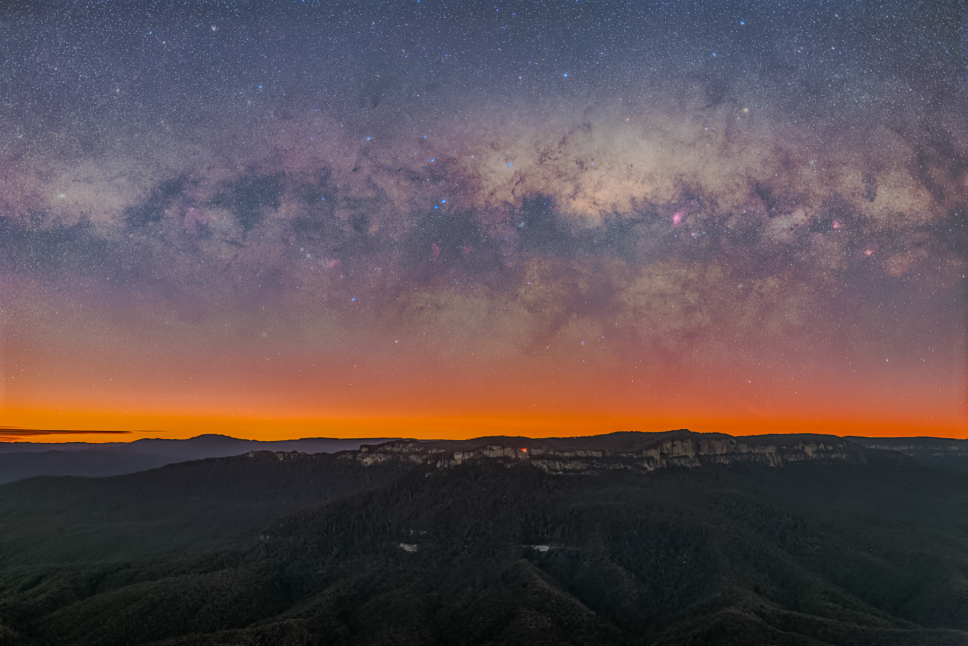 Milky Way from Kedumba Walls