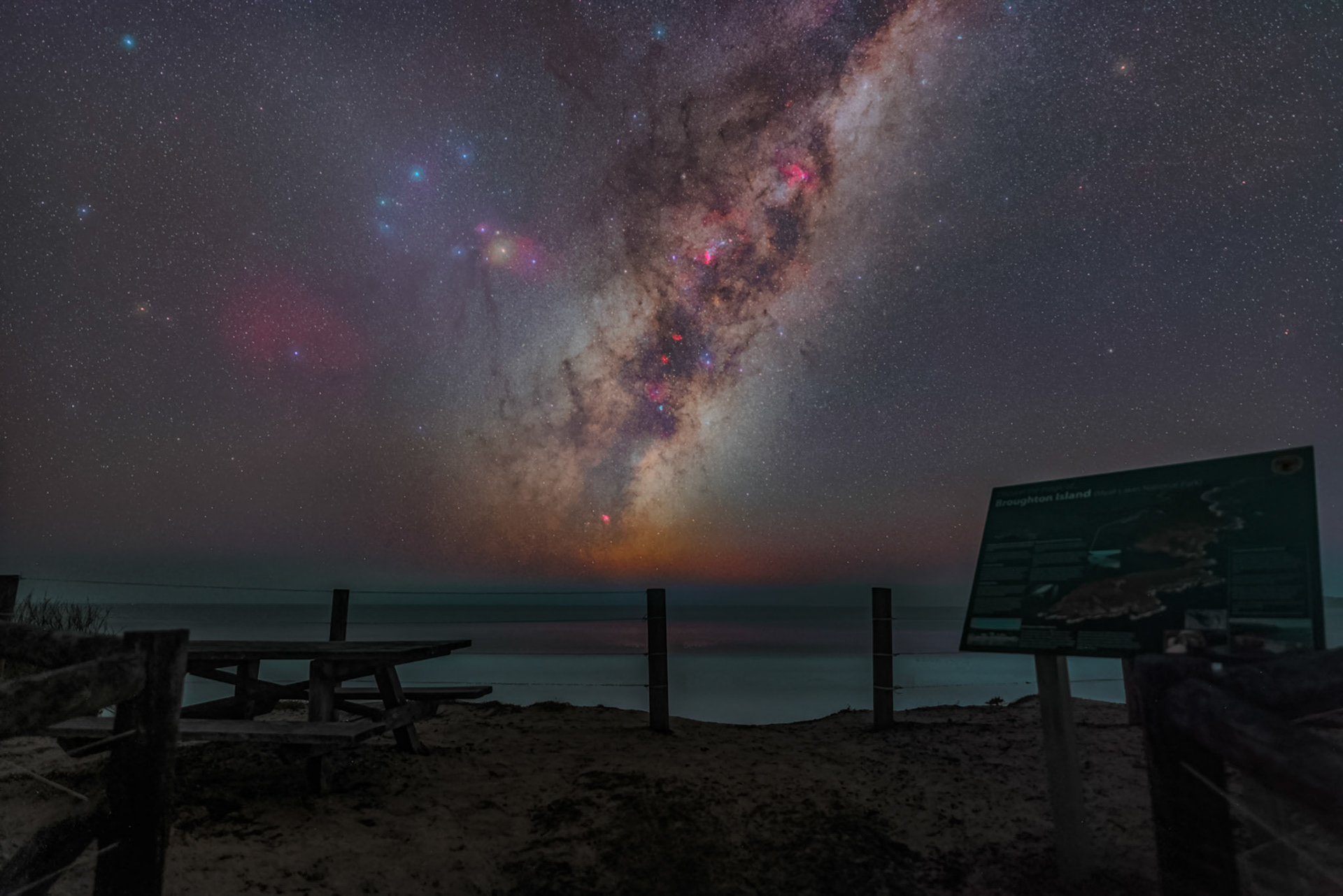 Milky Way from Mungo Brush