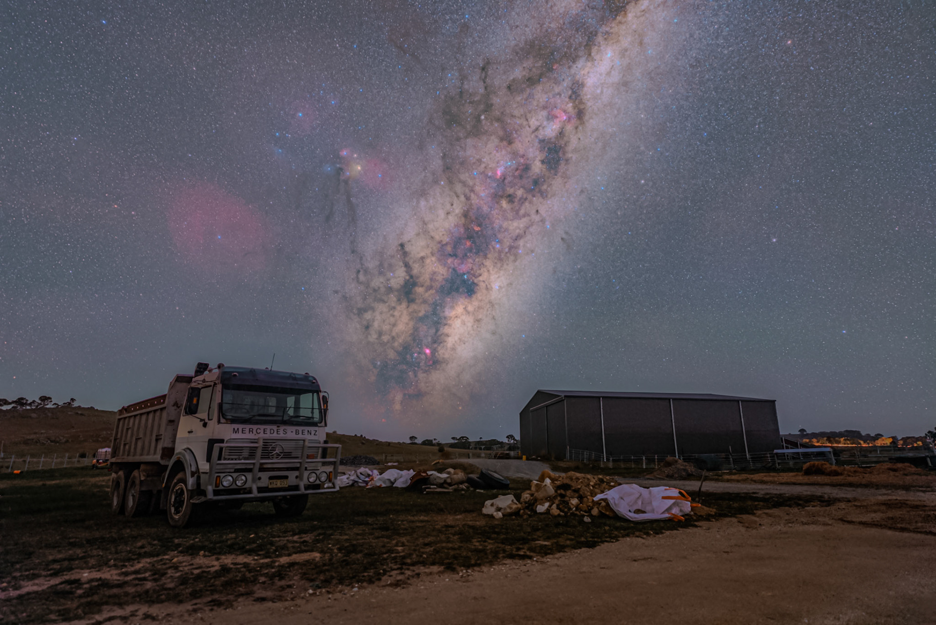 Milky Way over Oolong
