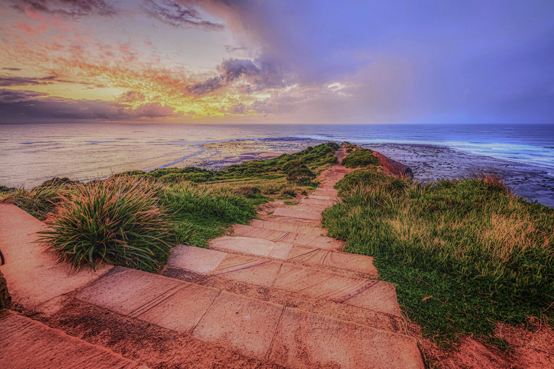 Pre sunrise from Long Reef Headland