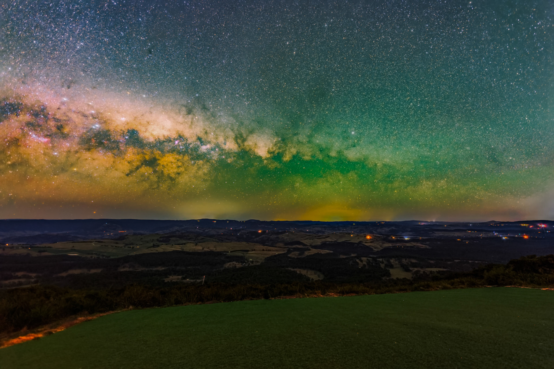 Milky Way from Blackheath Lookout