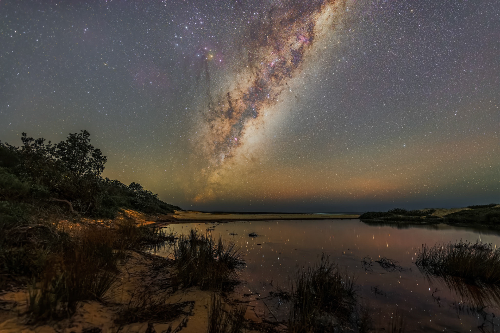 Milky Way over Middle Camp Gully