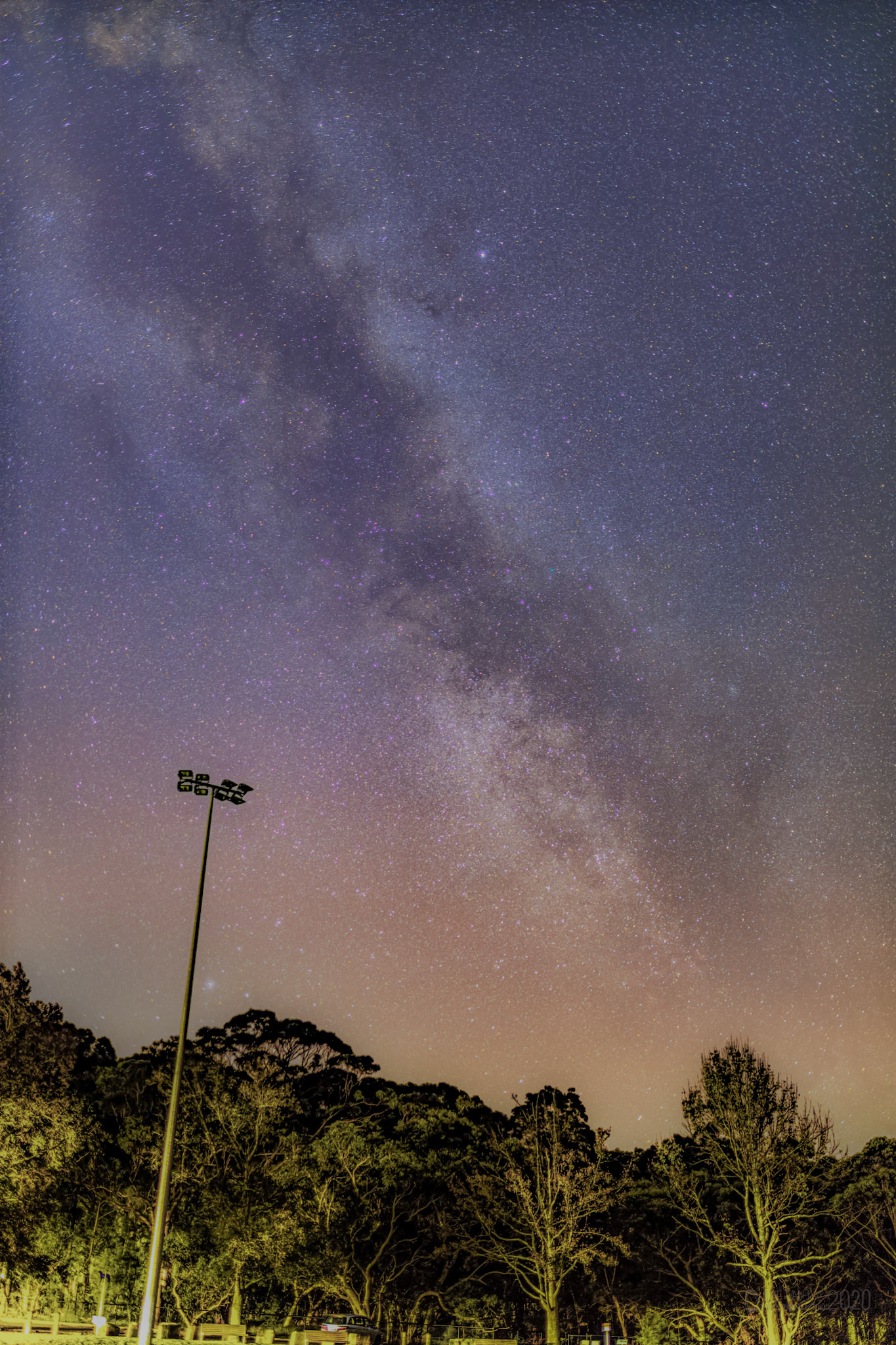 Milky Way Rift from Acron Oval