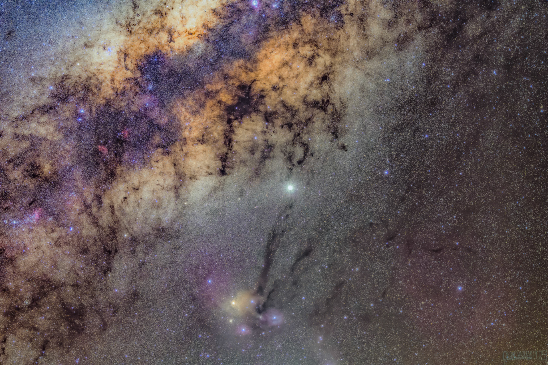 Milky Way from Warrumbungle