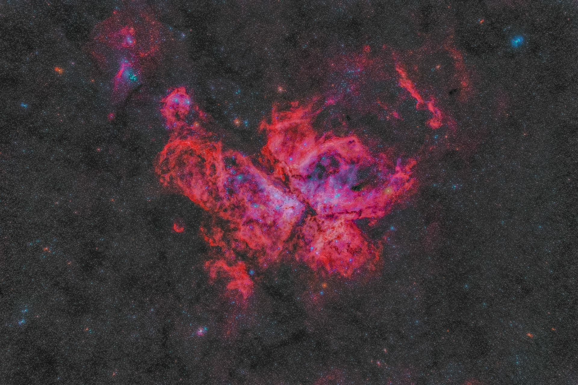 Carina Nebula from Bombo Headland