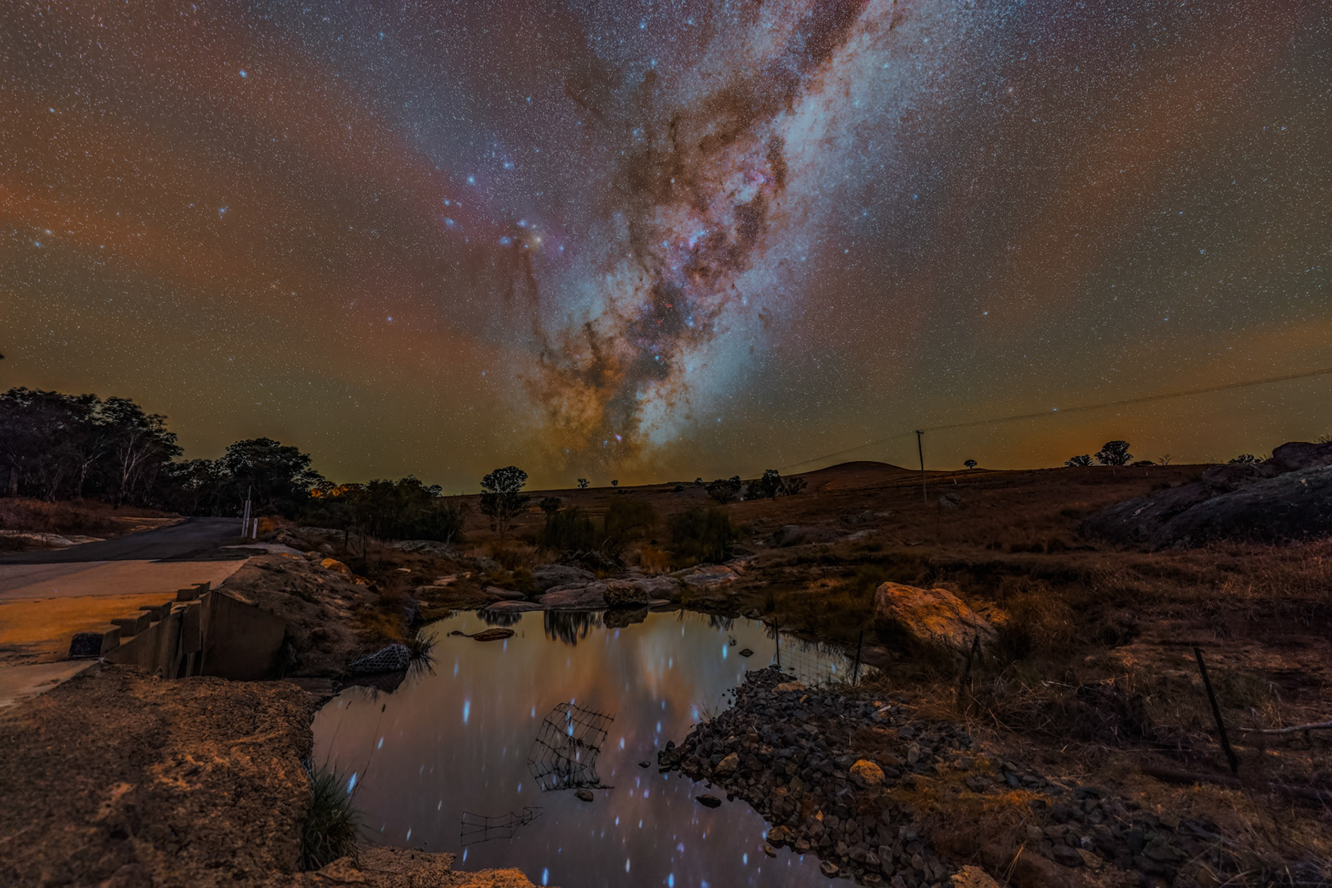 Milky Way over Reids Flat