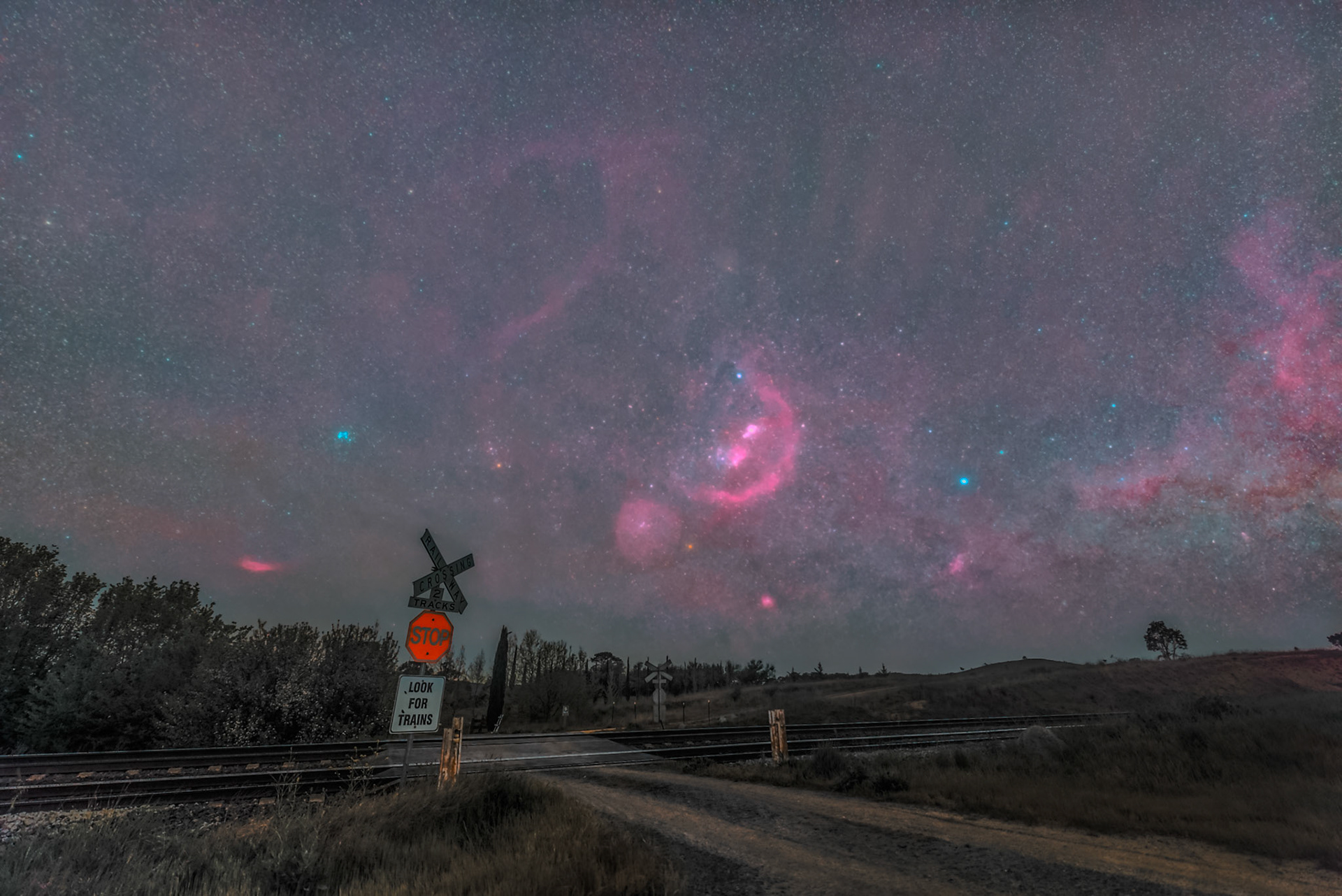 Orion over Cullerin