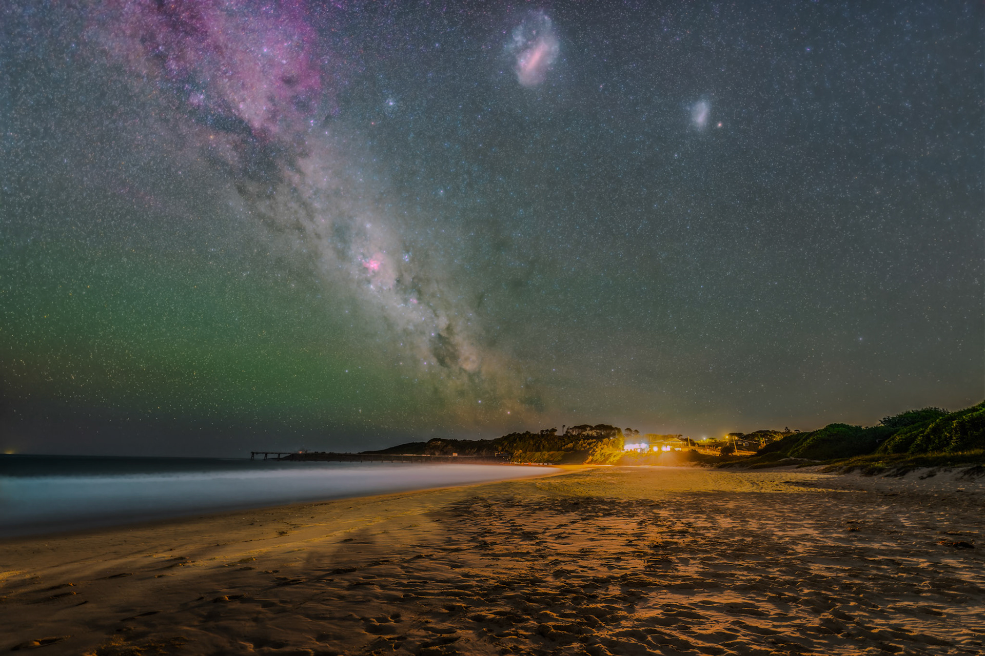 Summer Milky Way from Catherine Hill Bay
