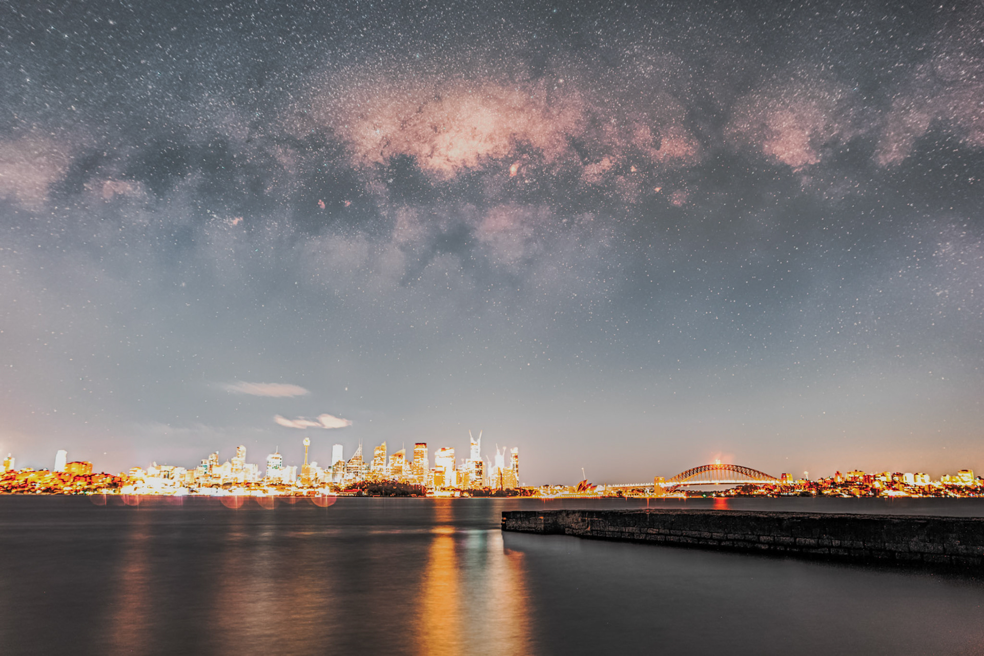 Milky Way from Bradley's Head