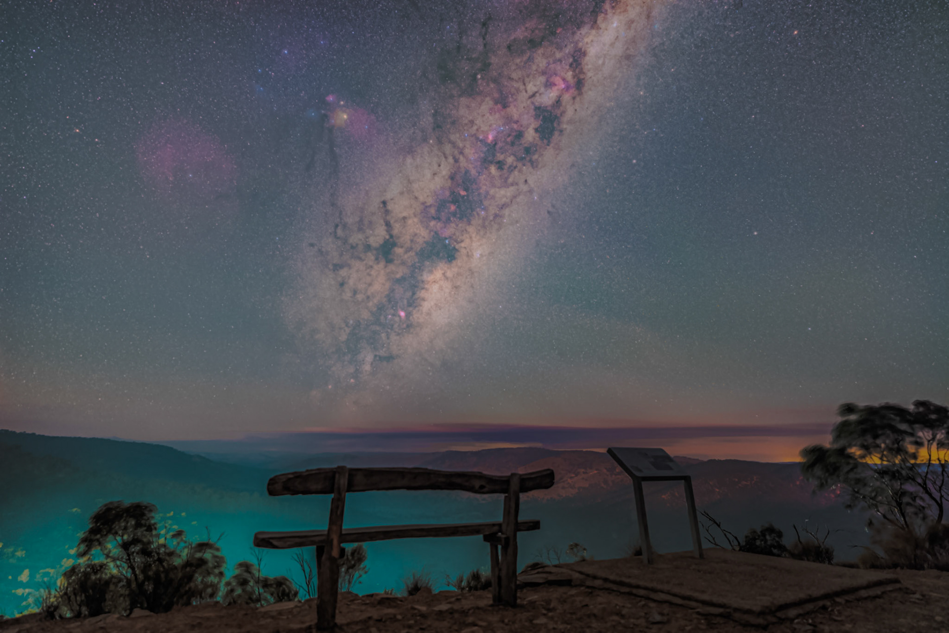 Milky Way from Beaufoy Merlin Lookout