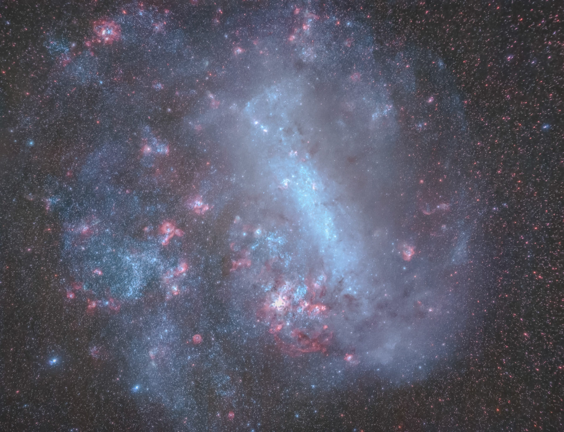Large Magellanic Cloud from Binalong