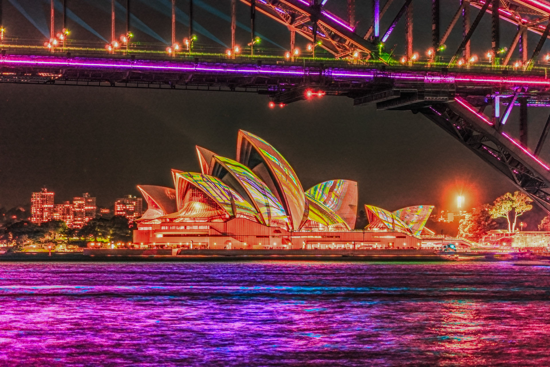 Vivid Lights from Blues Point