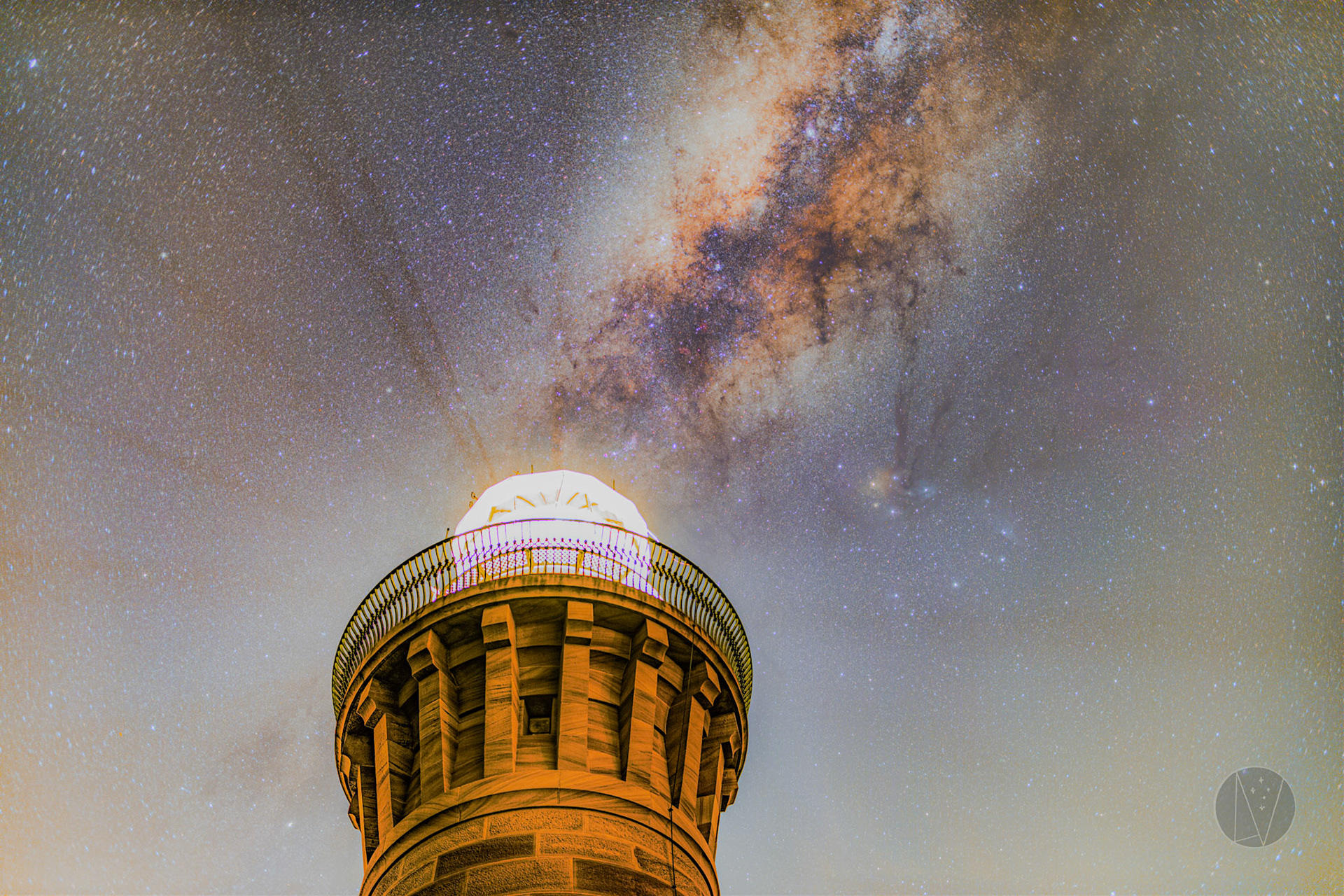 Milky Way over Barrenjoey Lighthouse