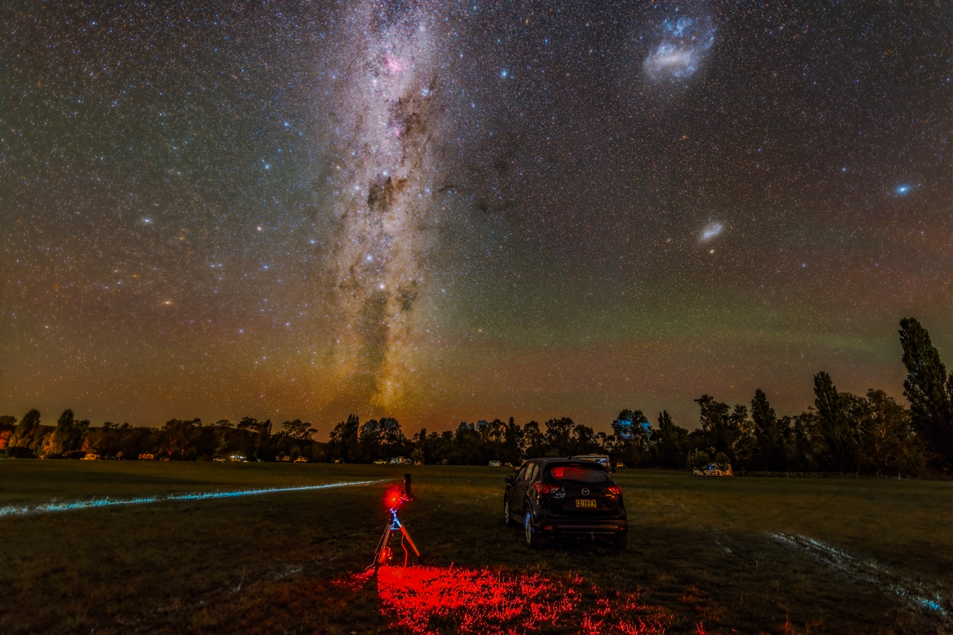 Milky Way over Jugiong