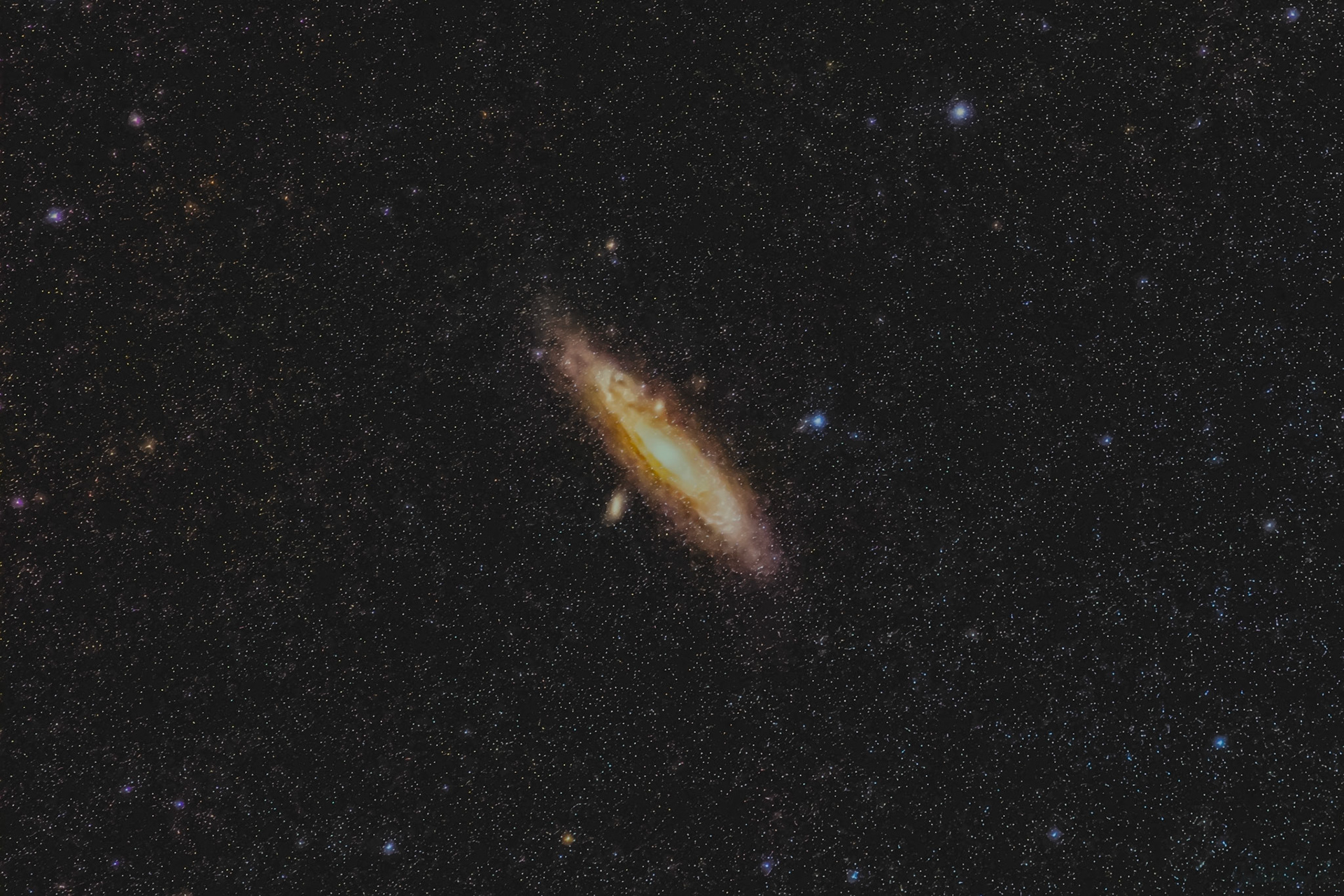 Andromeda Galaxy from Warrumbungle