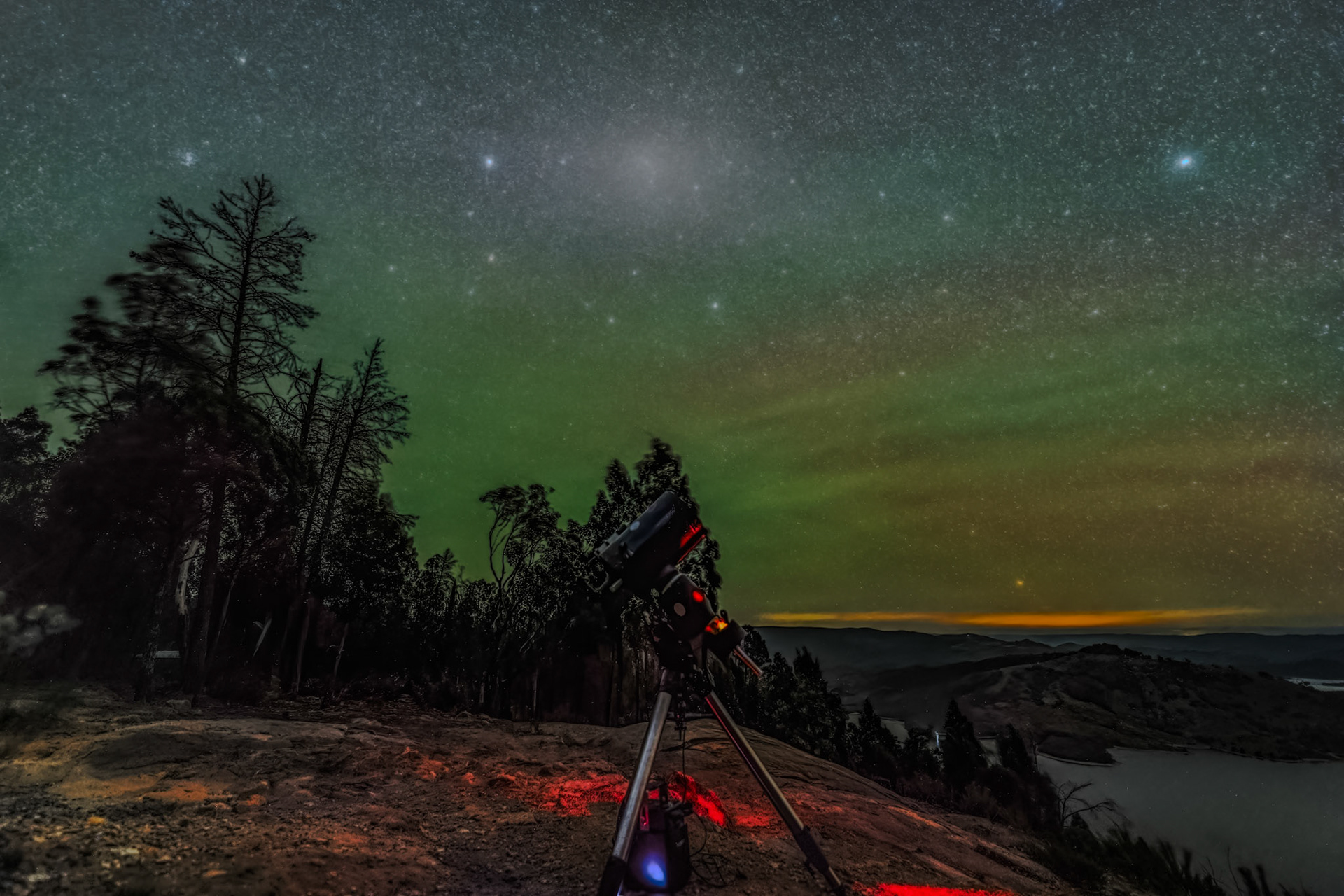Gegenschein from Elliots Lookout