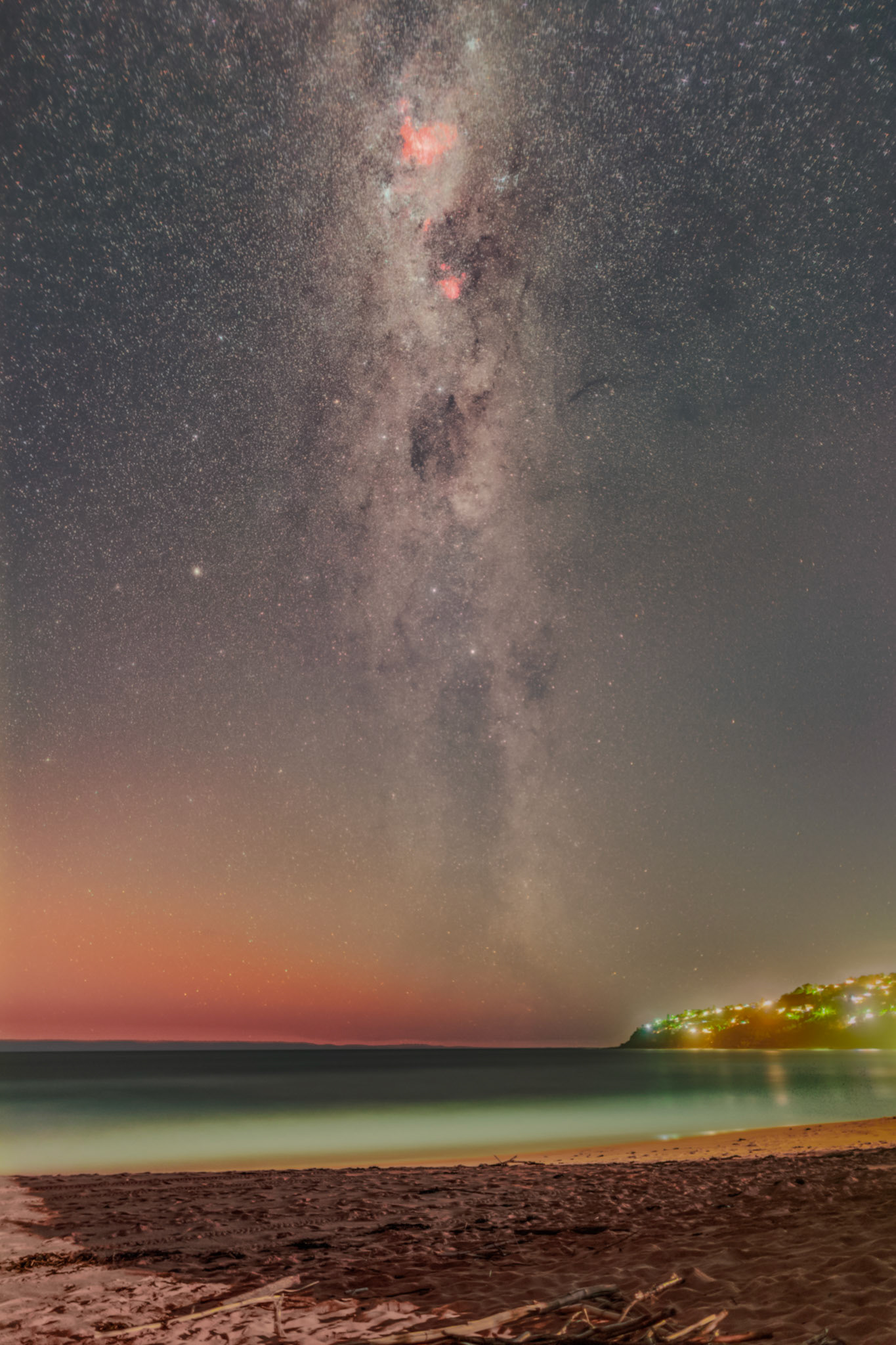 Milky Way over Palm Beach