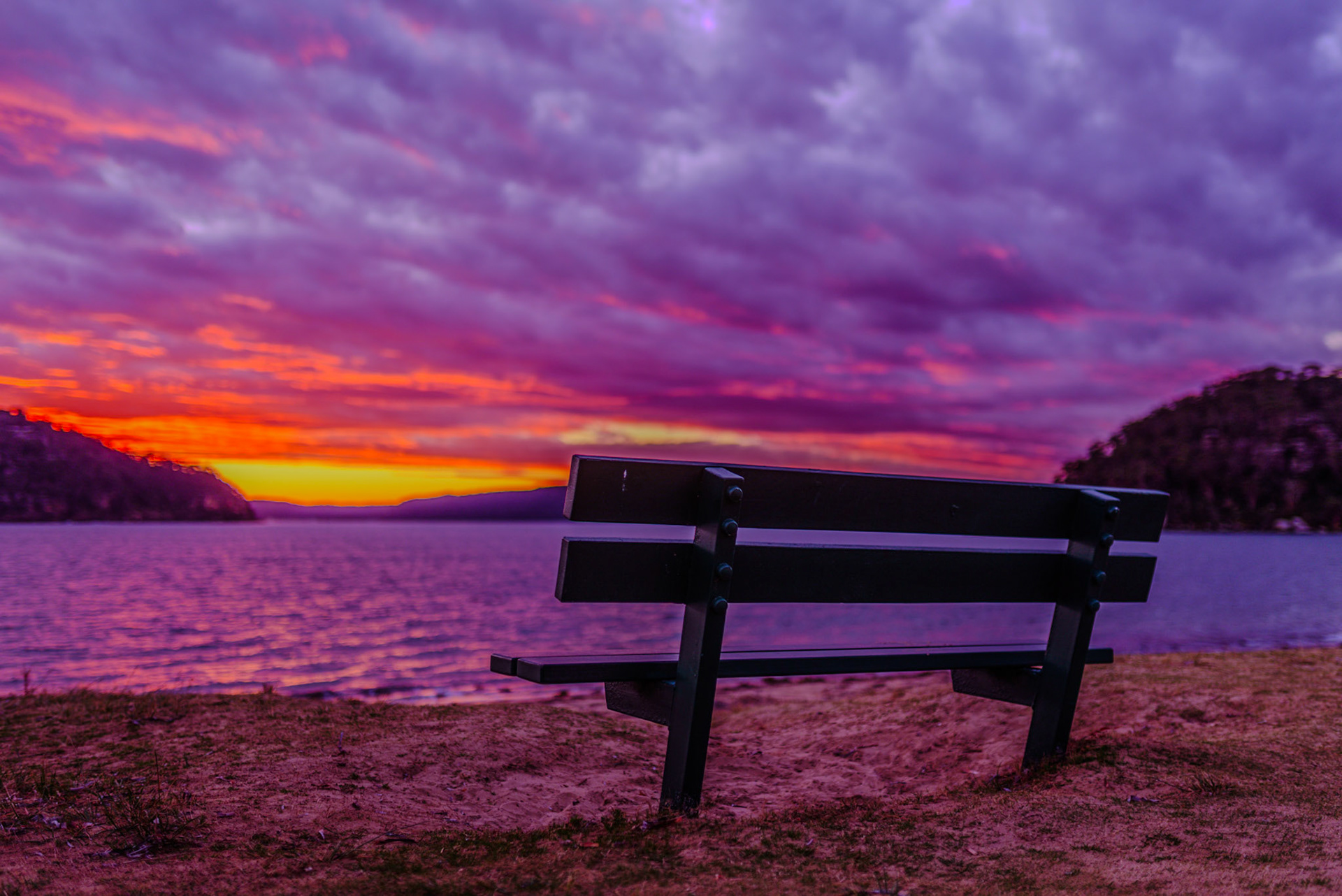 Sunset from Palm Beach