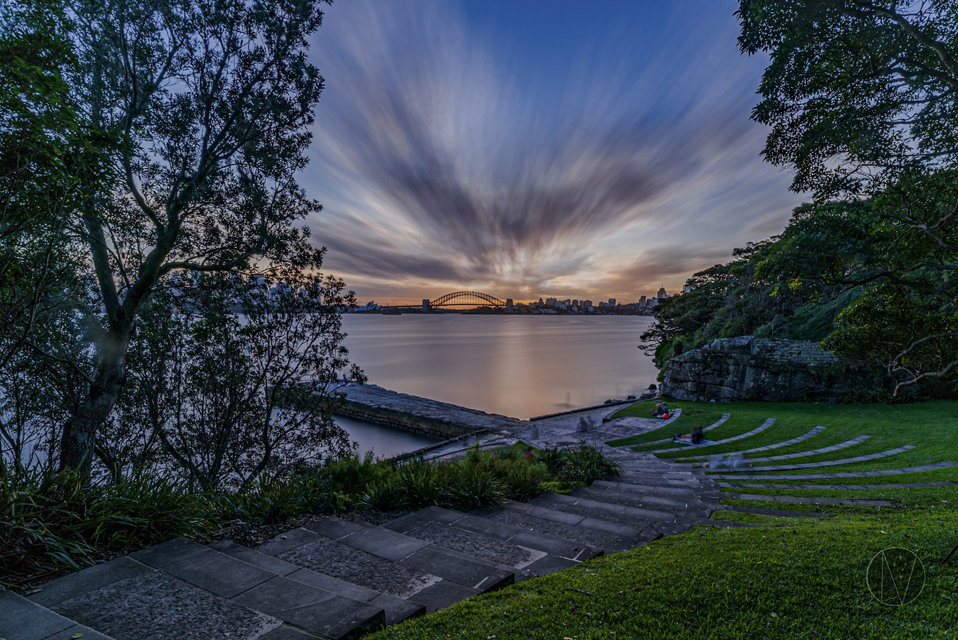 Pre sunset from Bradley's Head