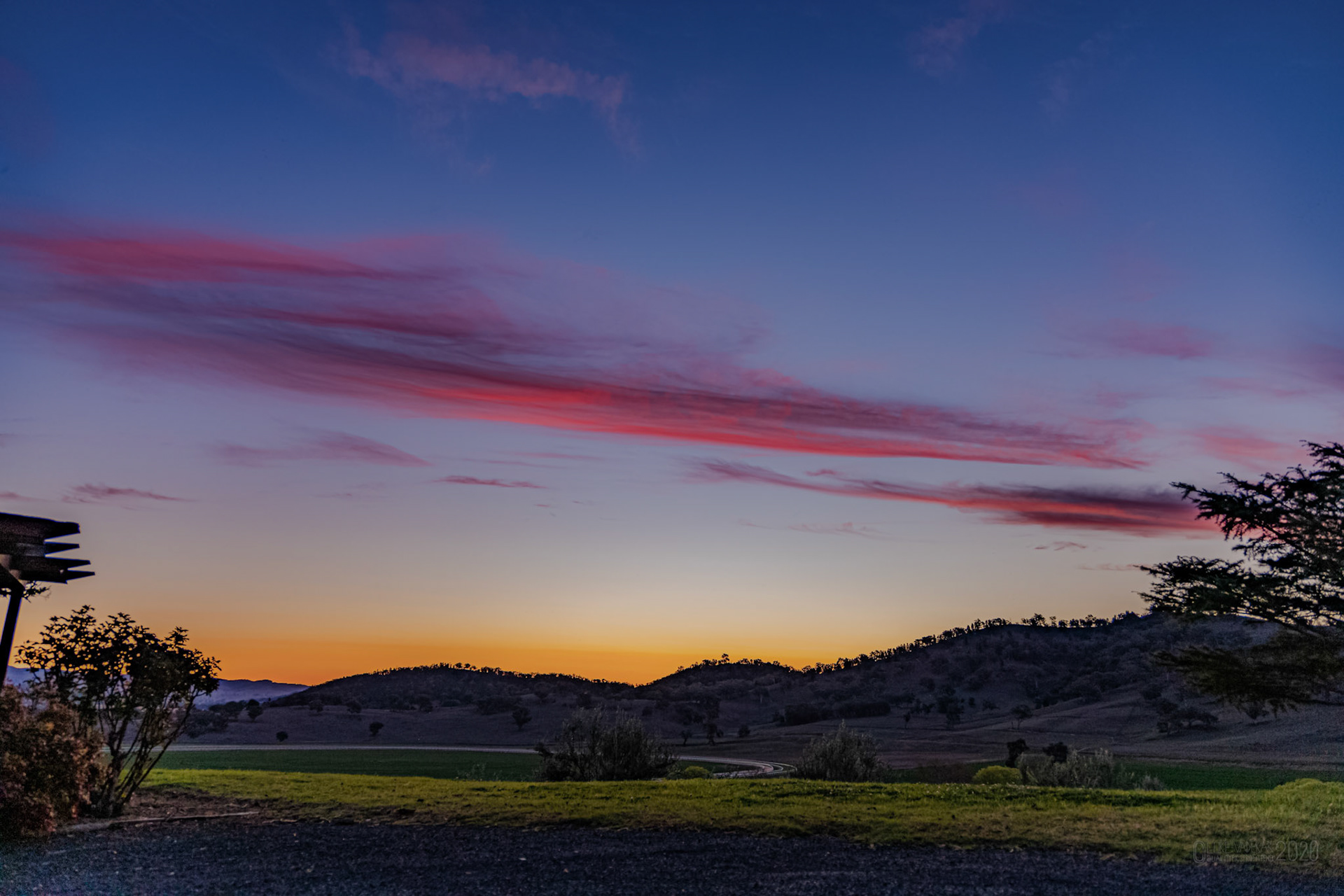 Sunset from Gooree Park