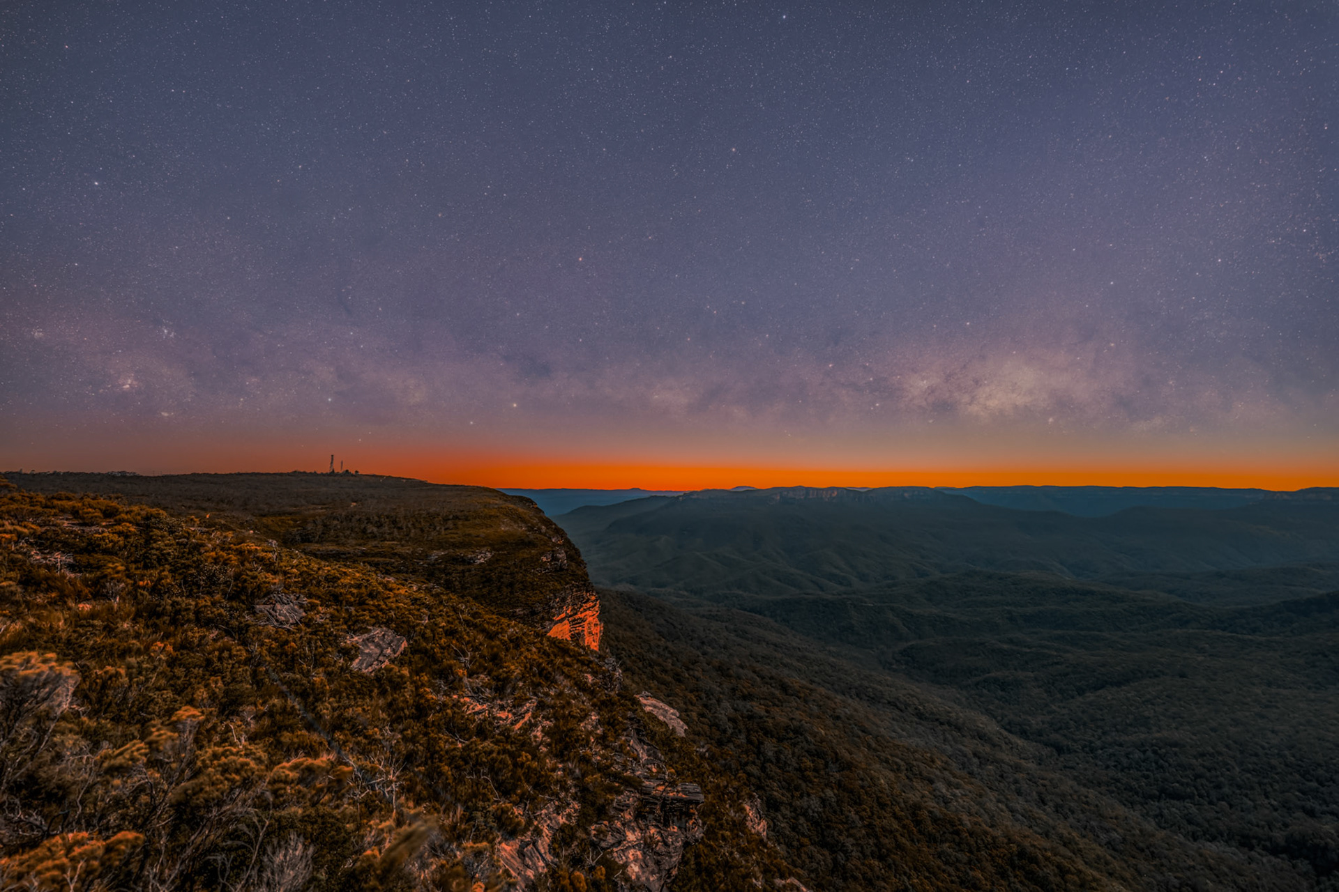 Milky Way from Lincolns Rock