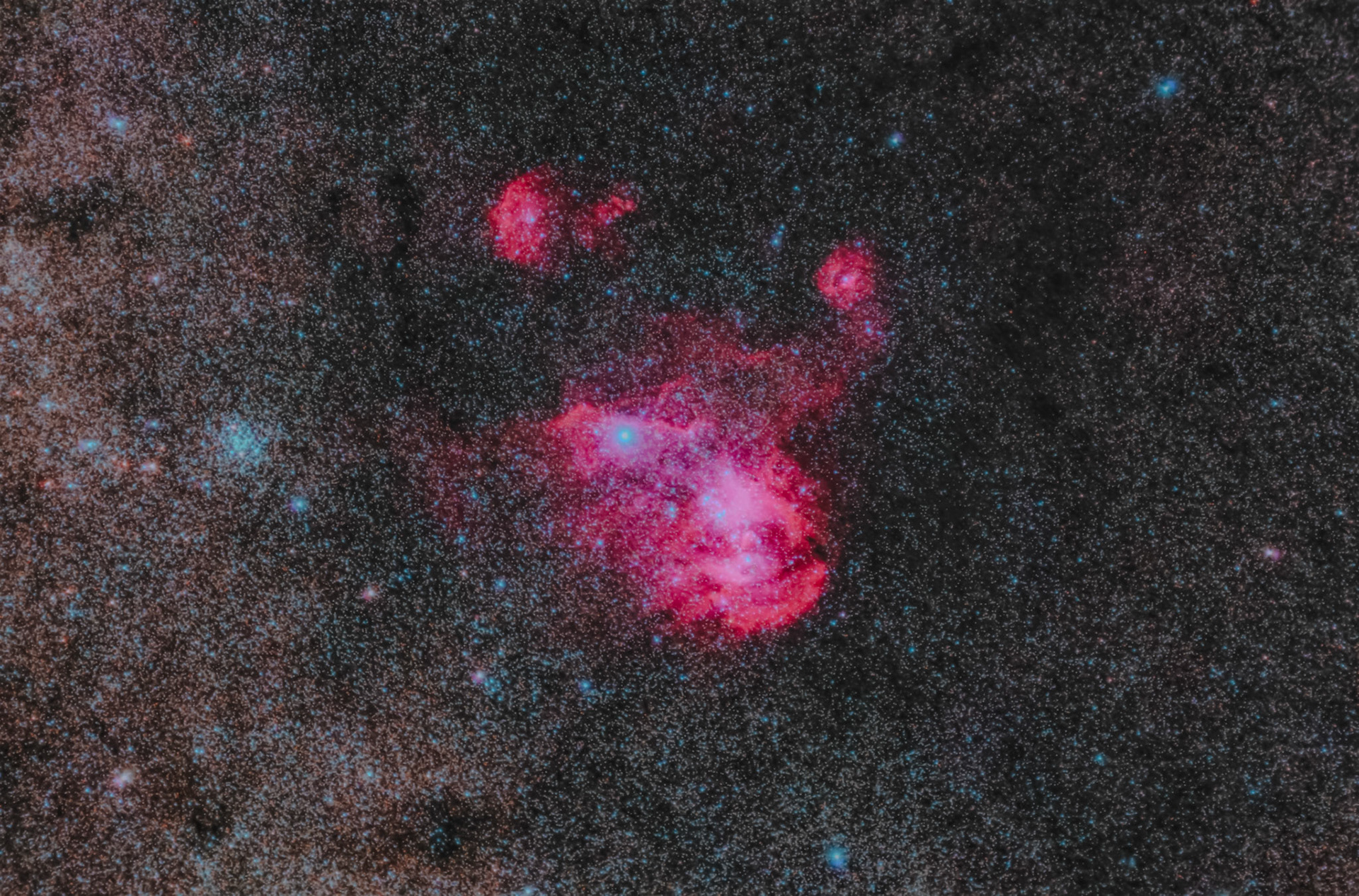 Running Chicken Nebula from Wyangala