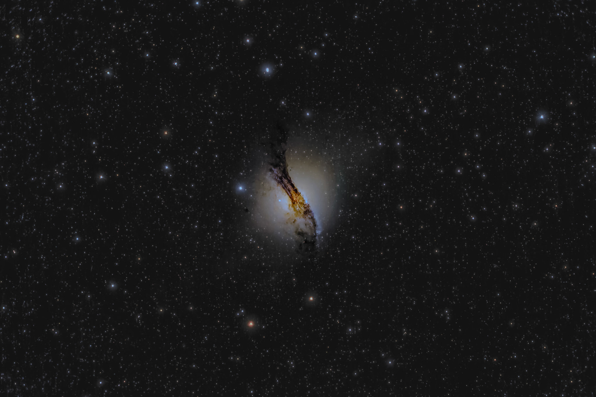 Centaurus A from Stanwell Tops