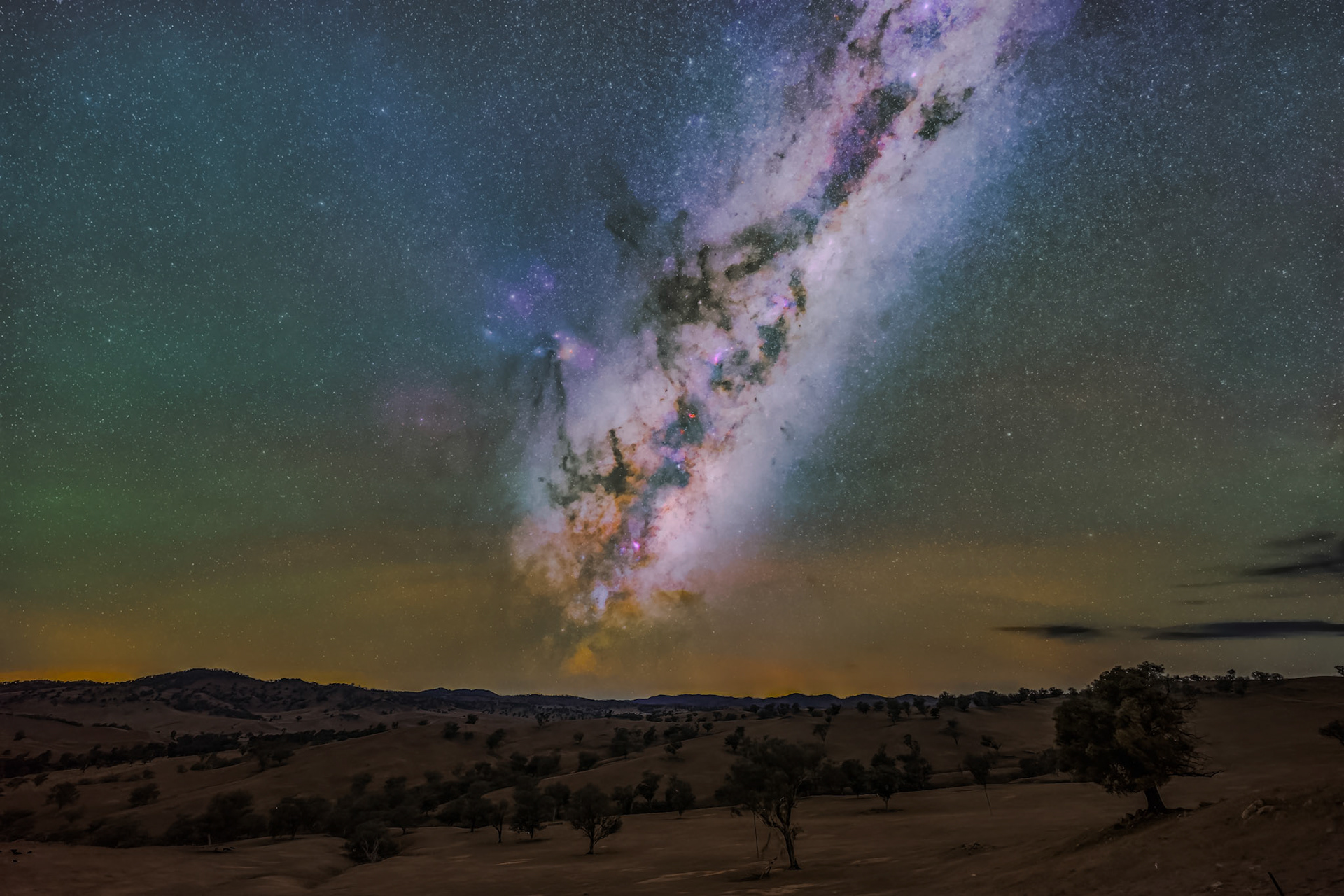 Milky Way over Jugiong