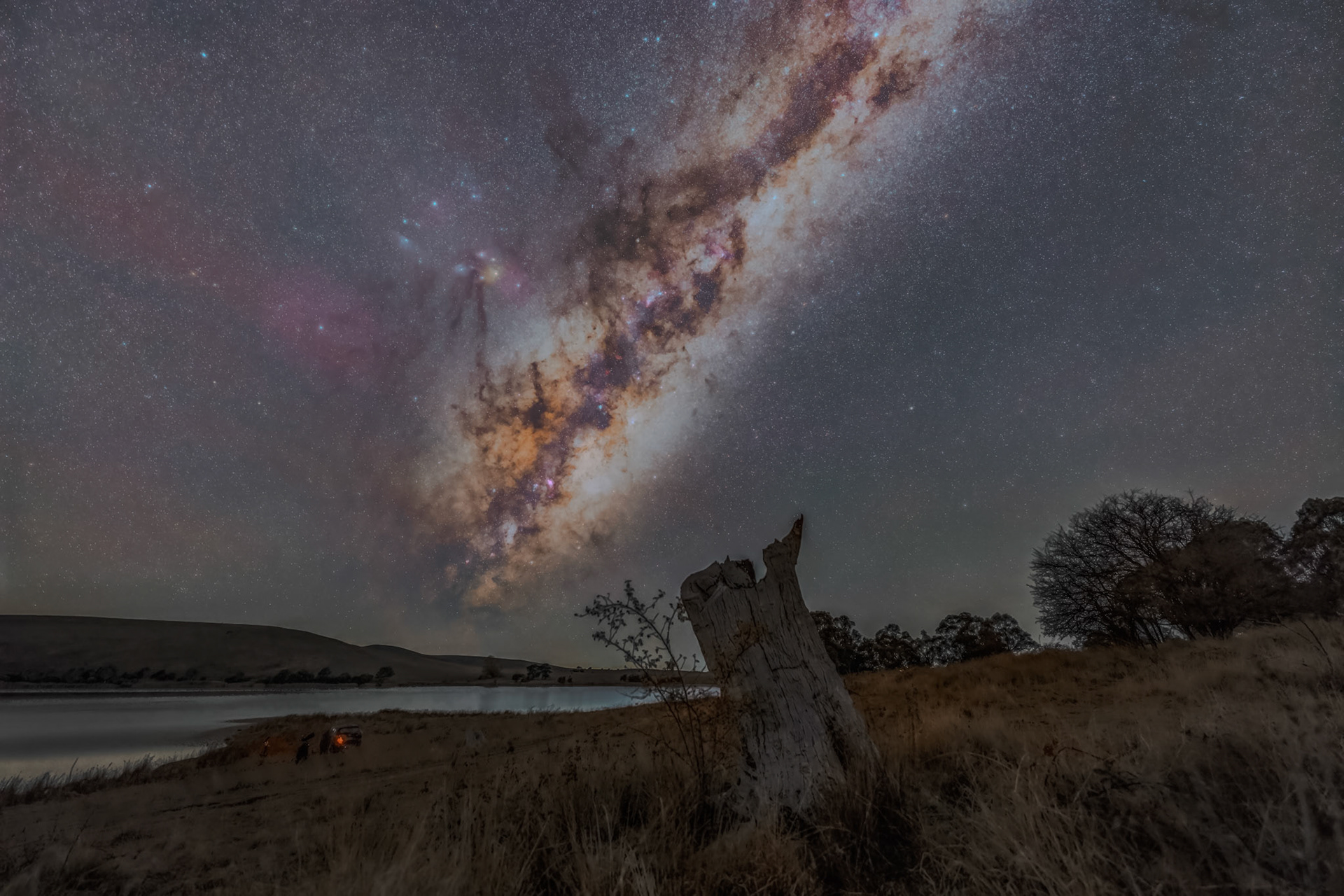 Milky Way over Pejar Lake