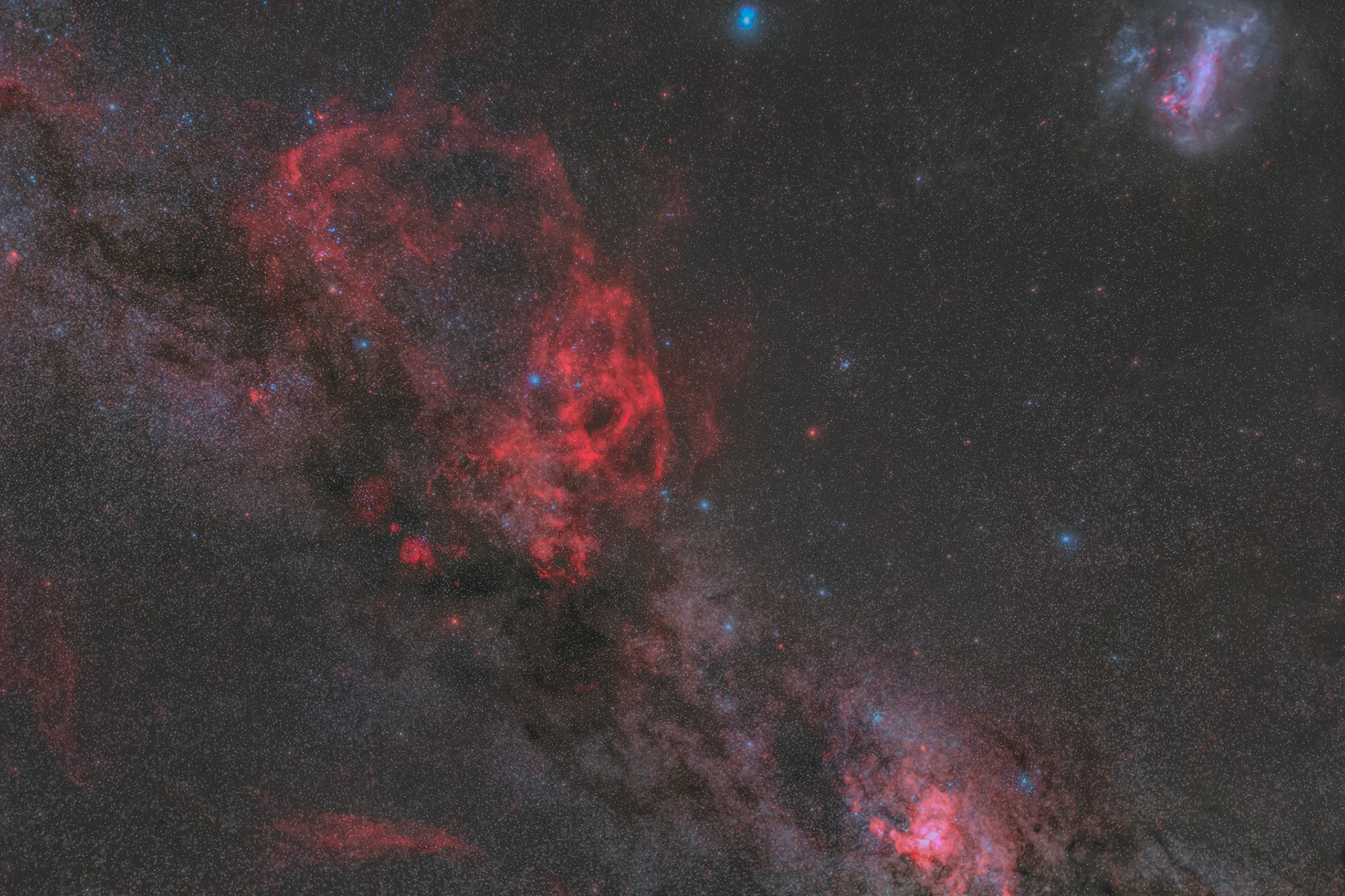 Gum Nebula from Kinghorne Point