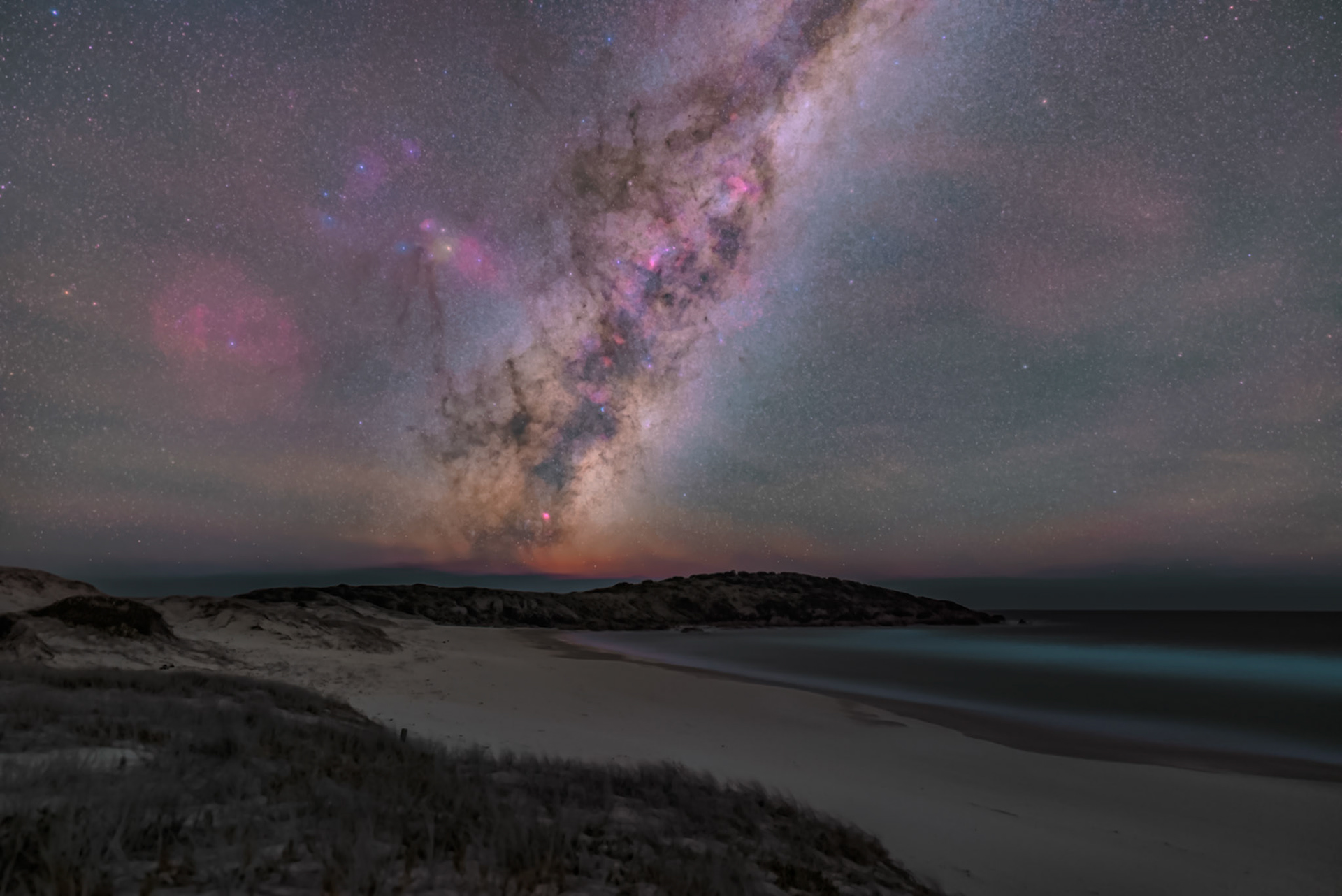 Milky Way over Dark Point