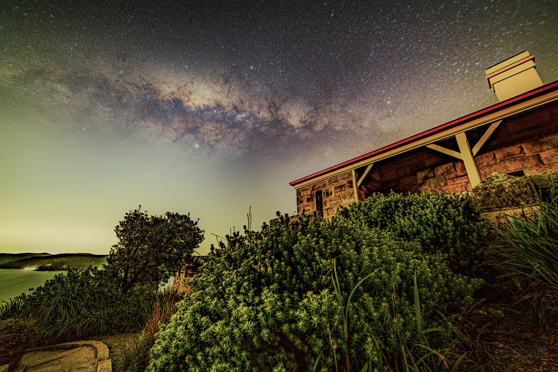 Milky Way over Barrenjoey