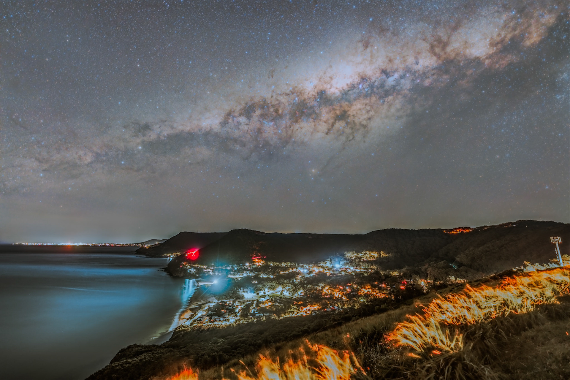 Milky Way over Stanwell Tops