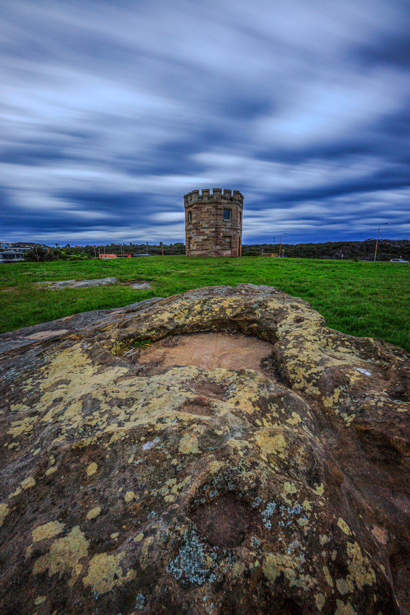 Clouds over Macquarie Watchtower