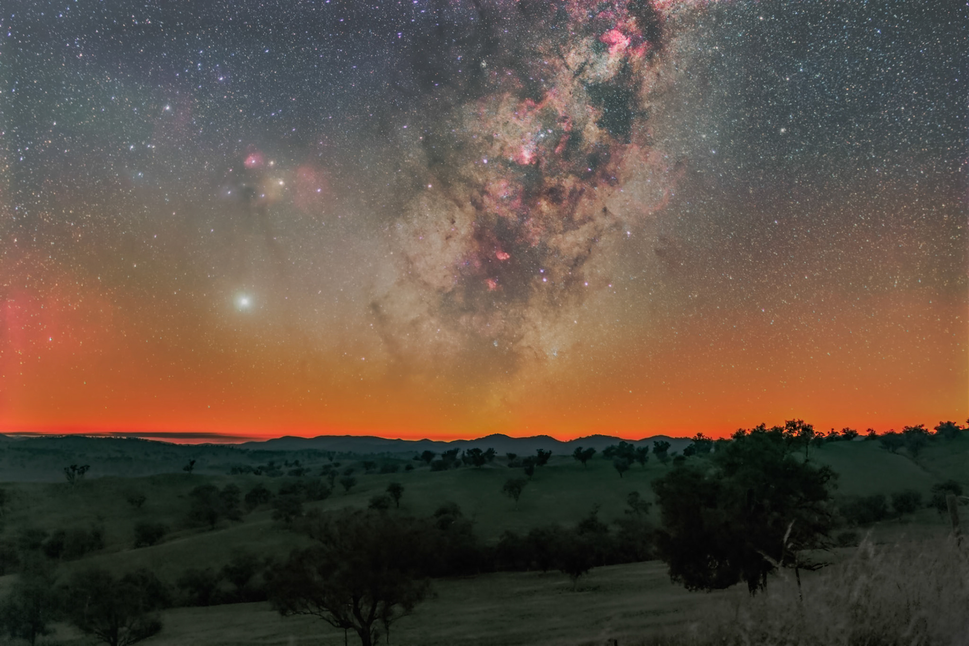 Milky Way rising over Jugiong