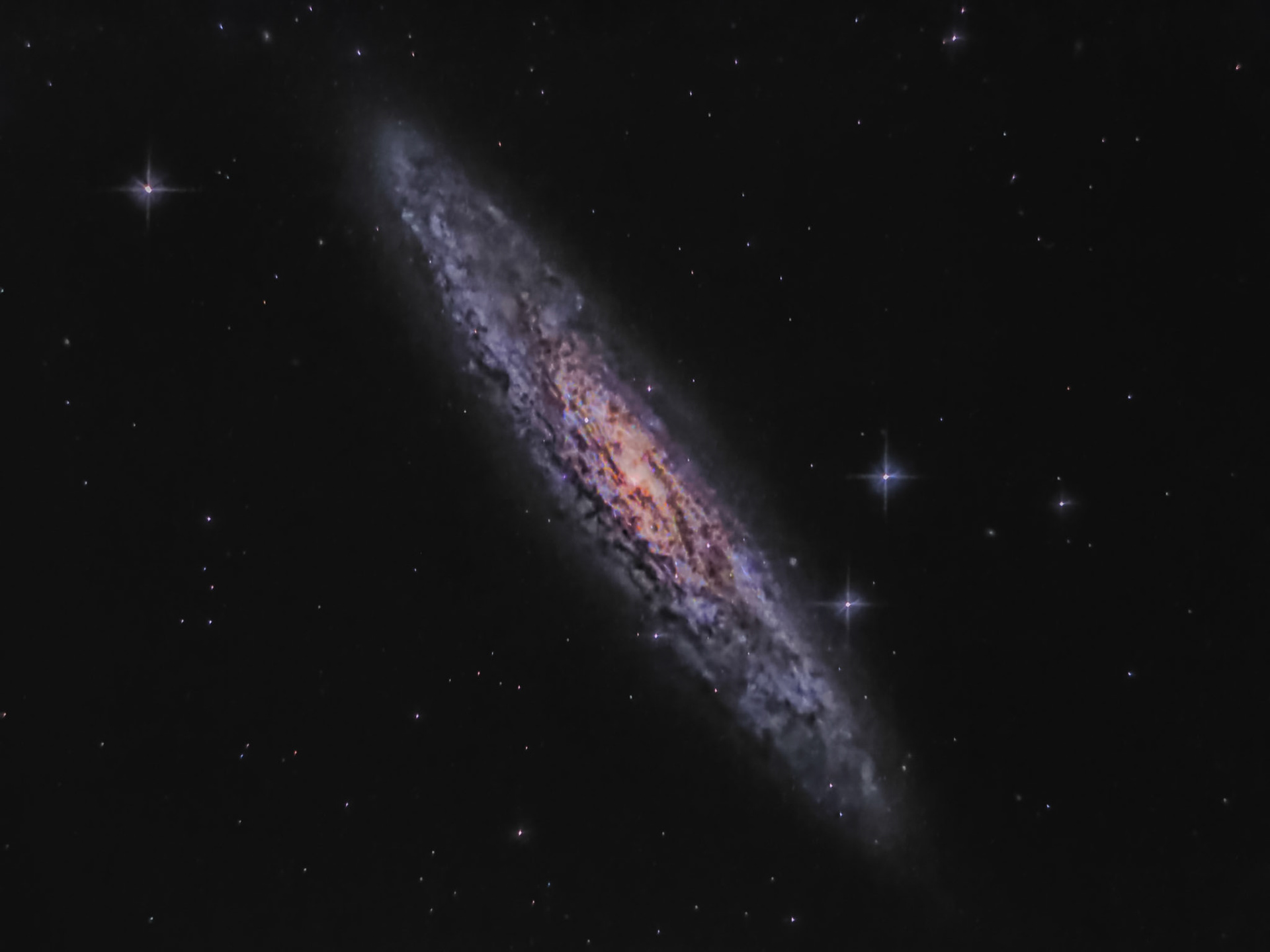 Sculptor Galaxy from Palm Beach