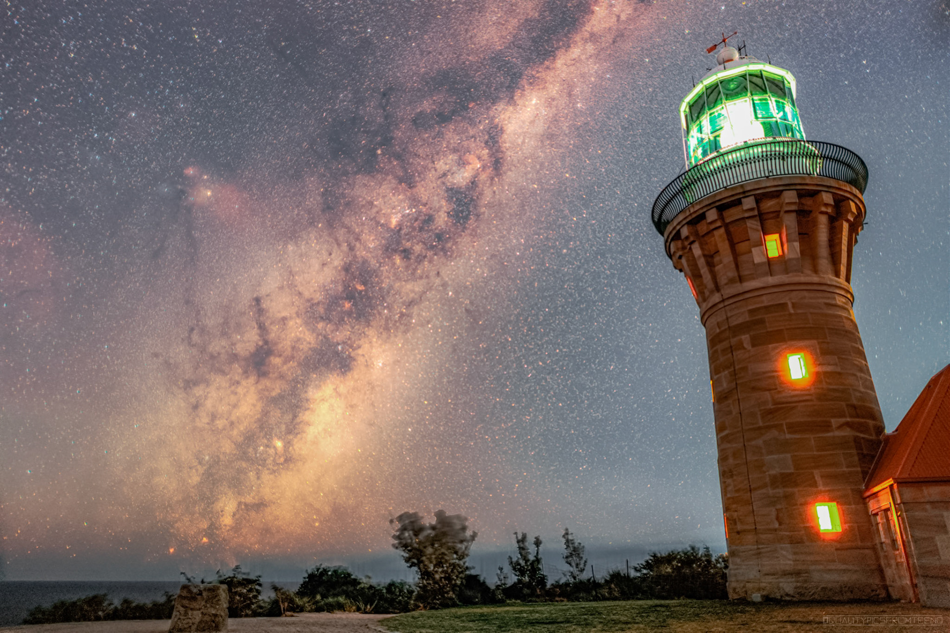 Milky Way from Barrenjoey Lighthouse