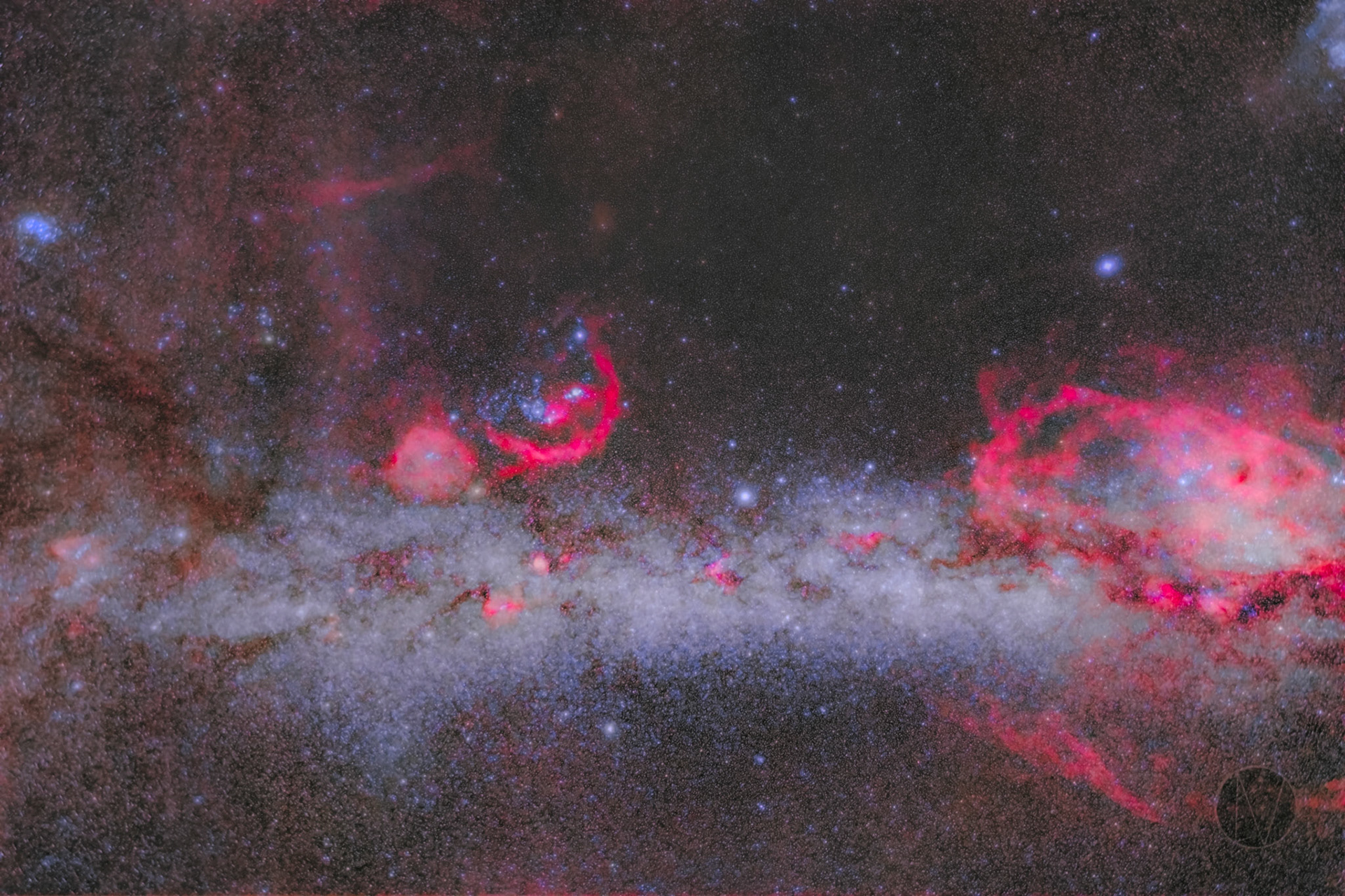 The summer night sky from Mirrool