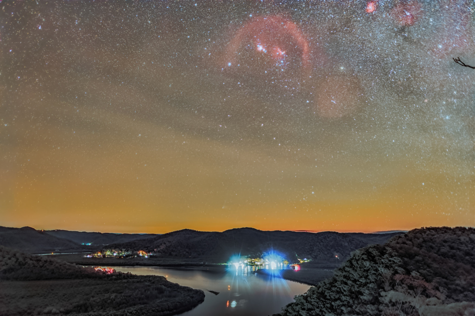Orion and Pons Brooks from Mount White