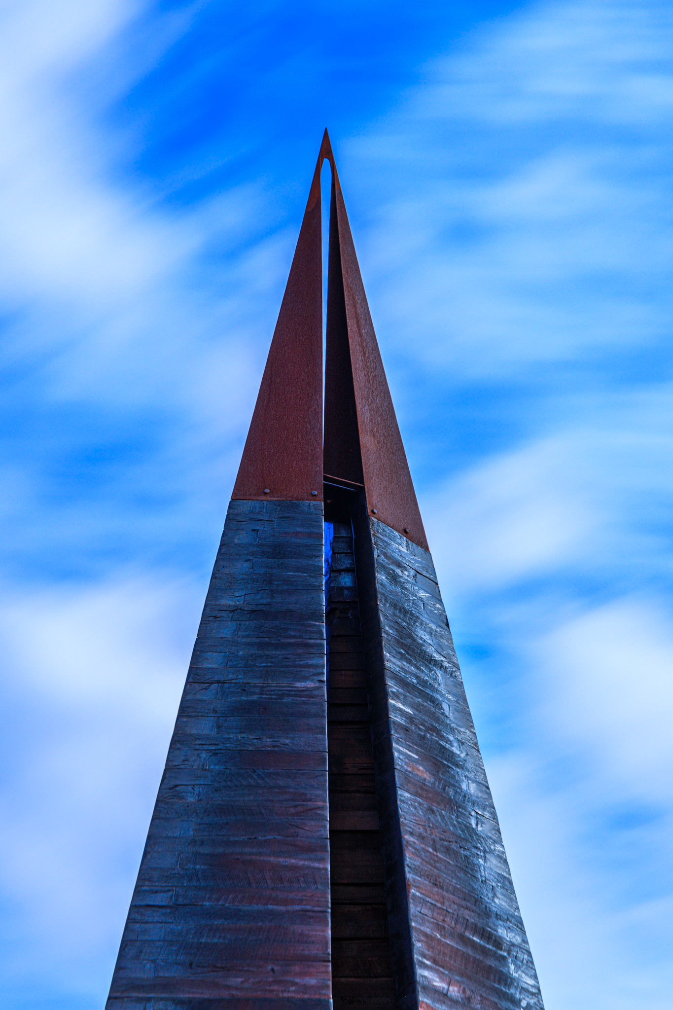 Bondi Sculpture By The Sea with clouds