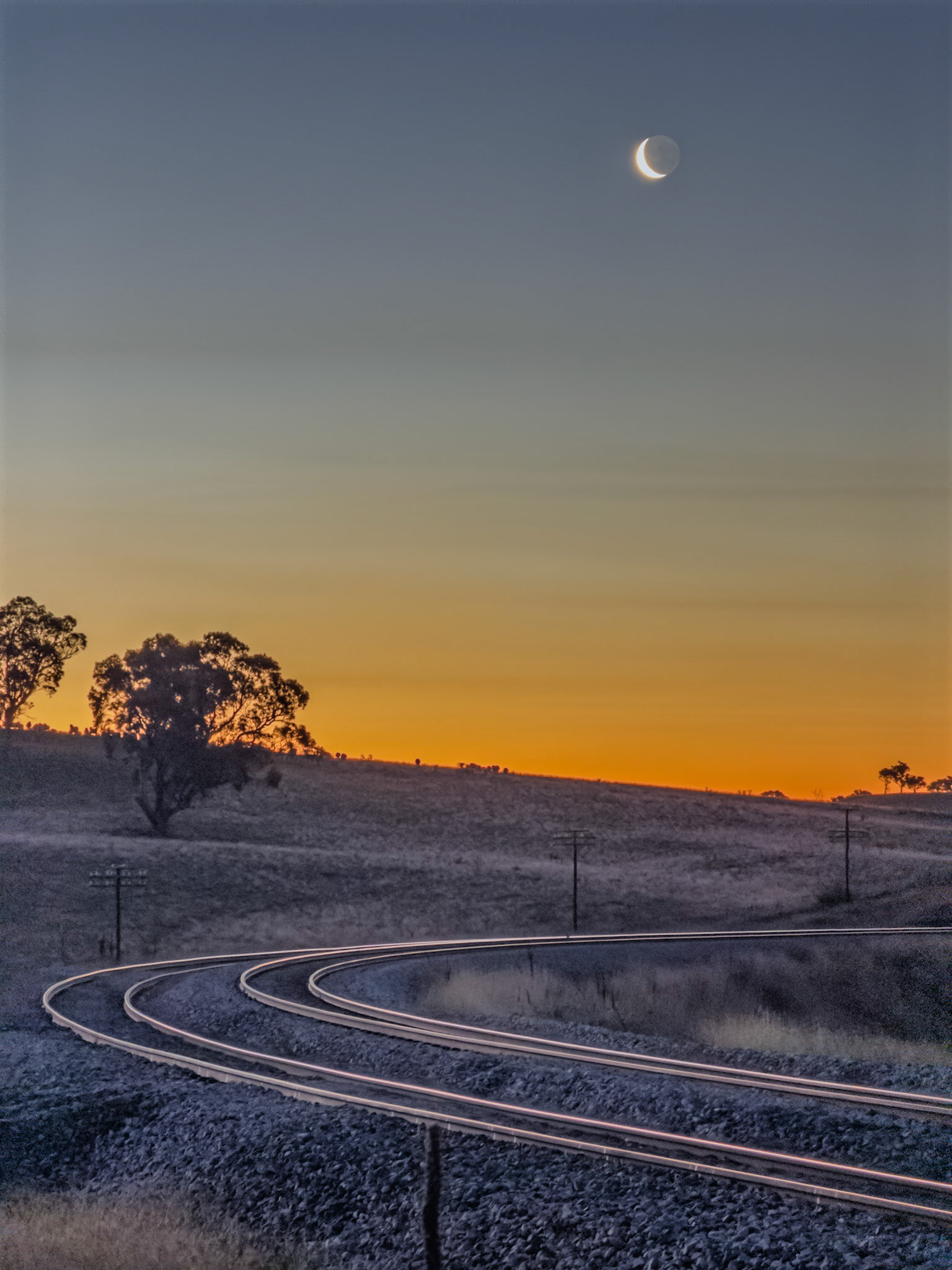 Moon and Twilight from Cullerin