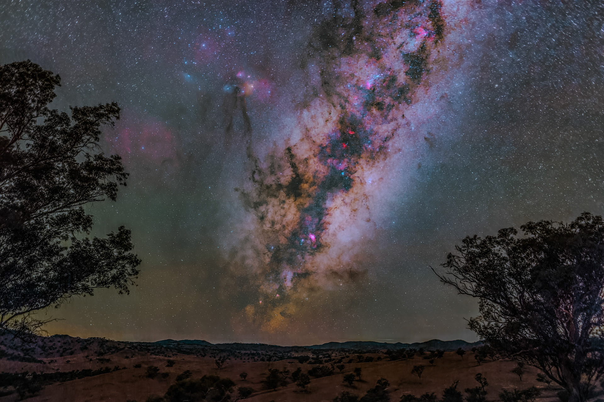 Milky Way over Jugiong