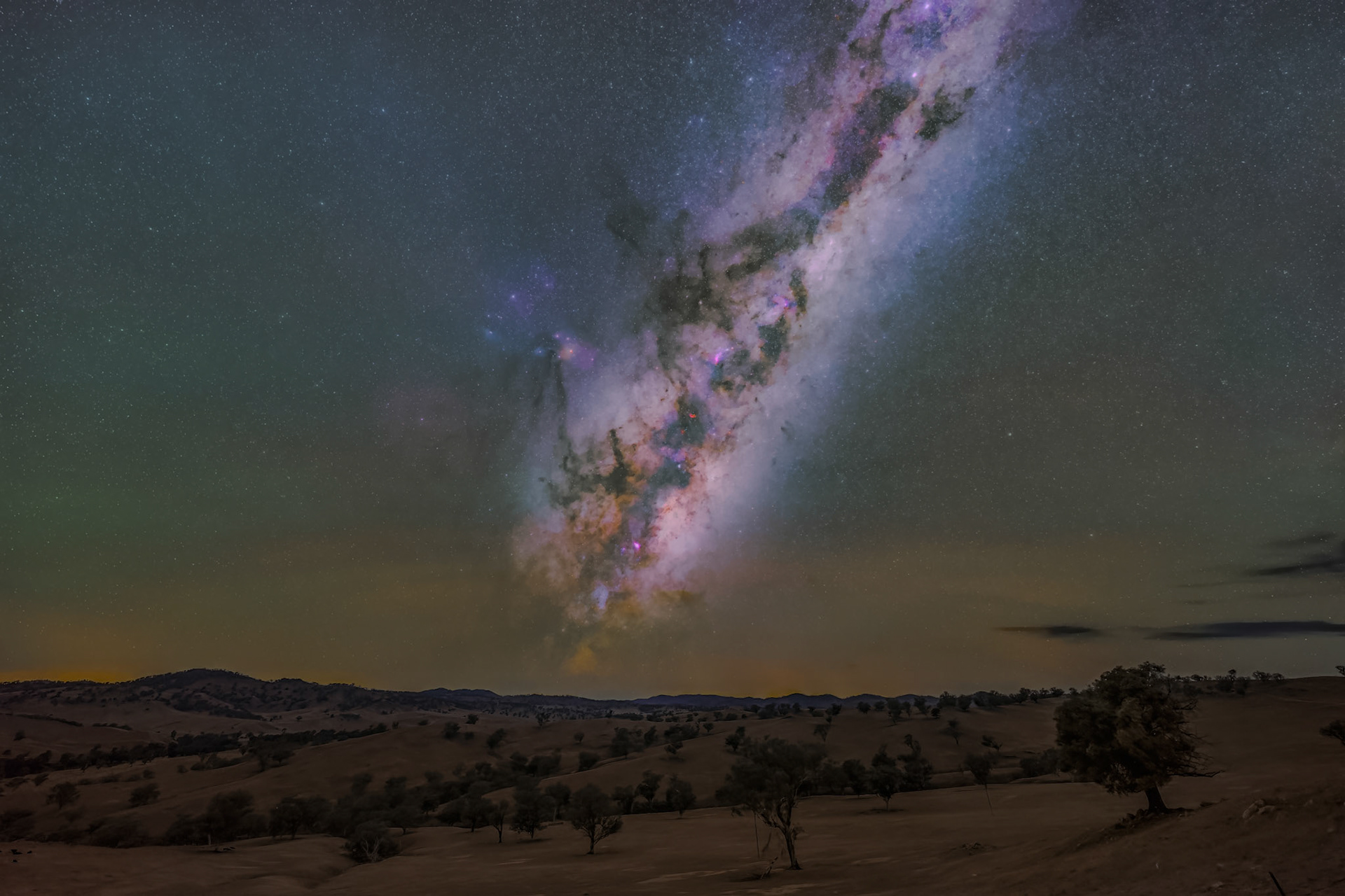Milky Way over Jugiong
